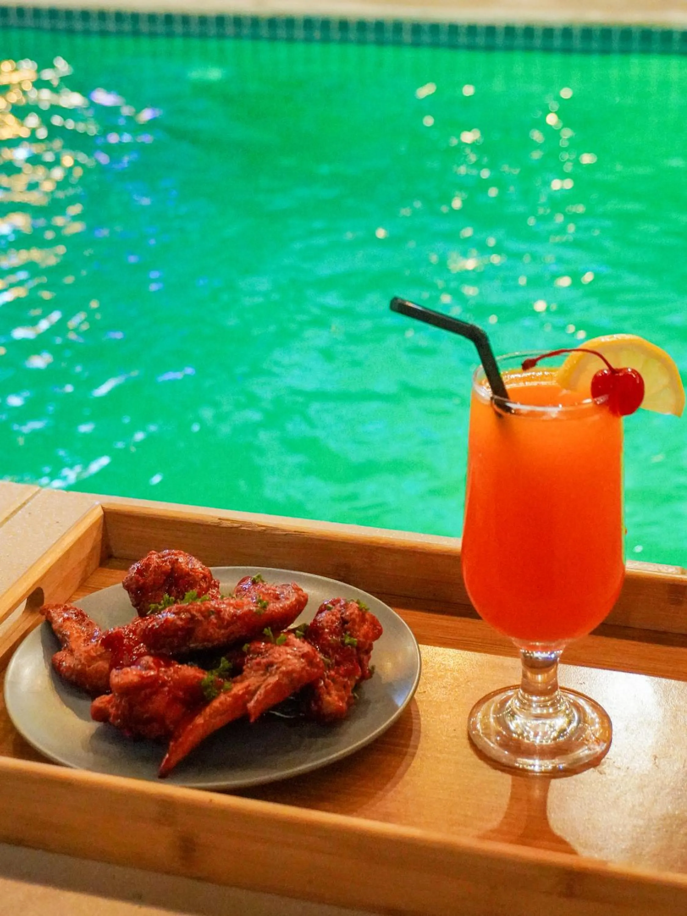 Food and drinks in Urban Oasis Resort, Tarlac