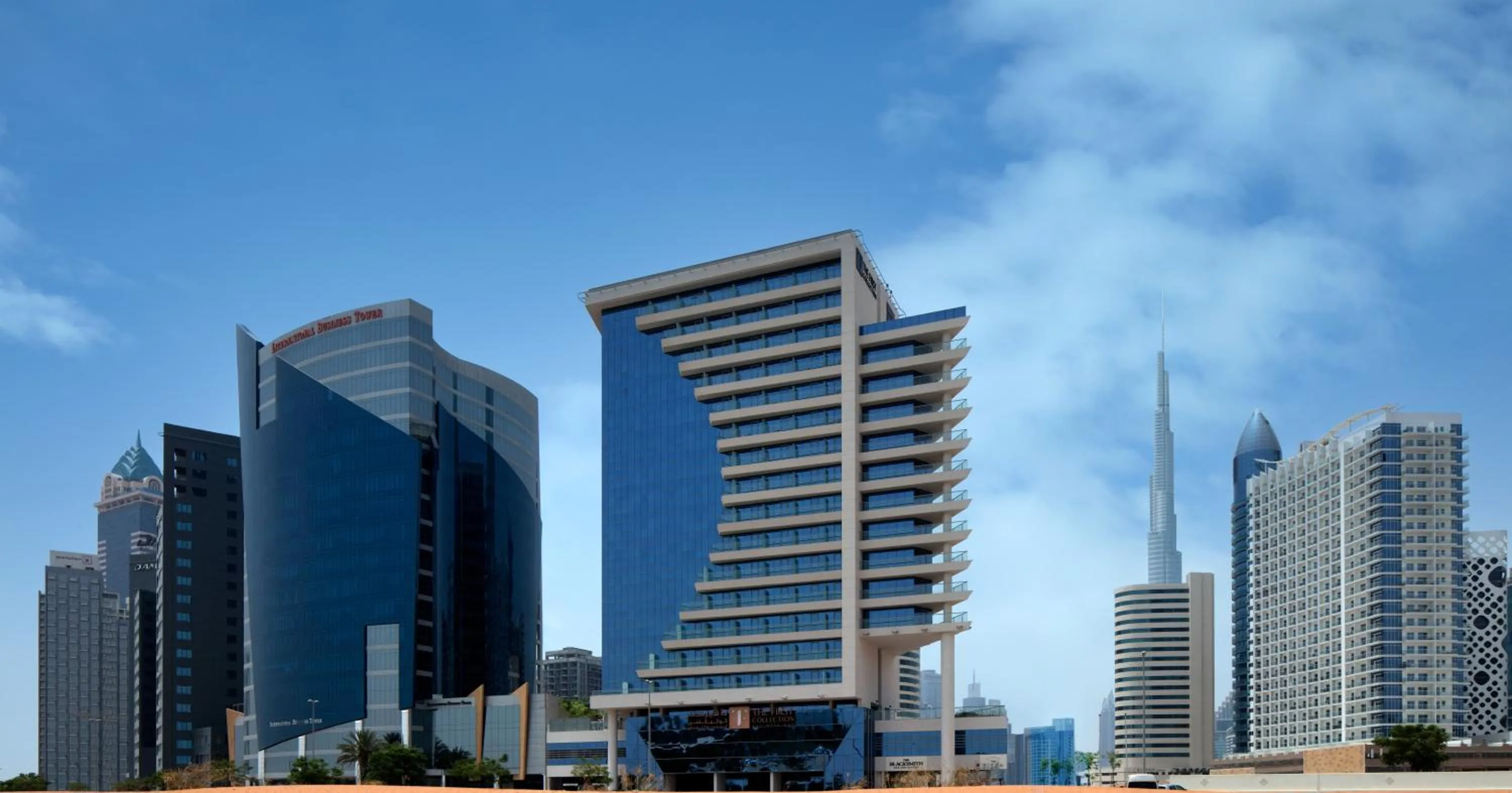 Property building in The First Collection Dubai Business Bay