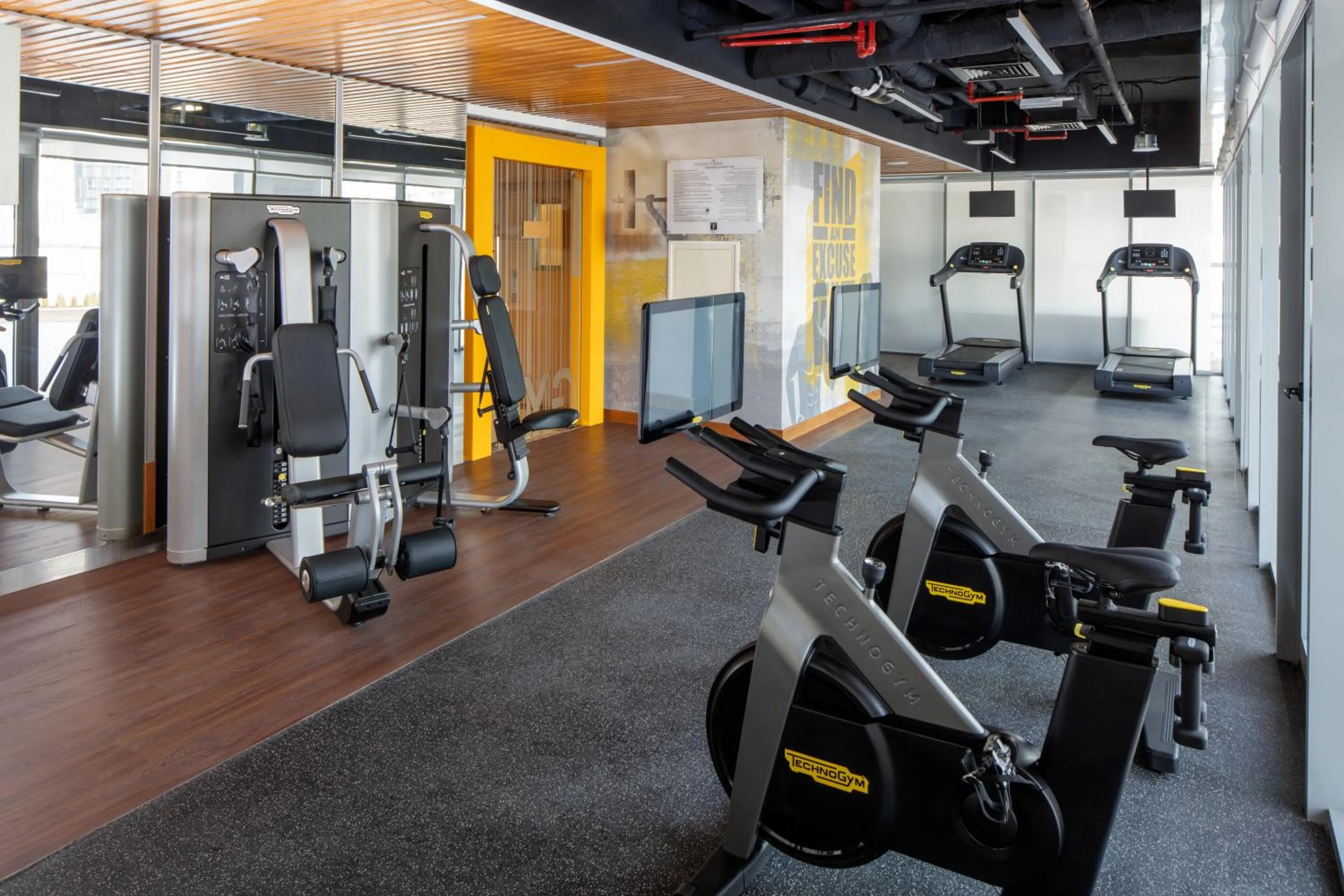 Fitness centre/facilities in The First Collection Dubai Business Bay