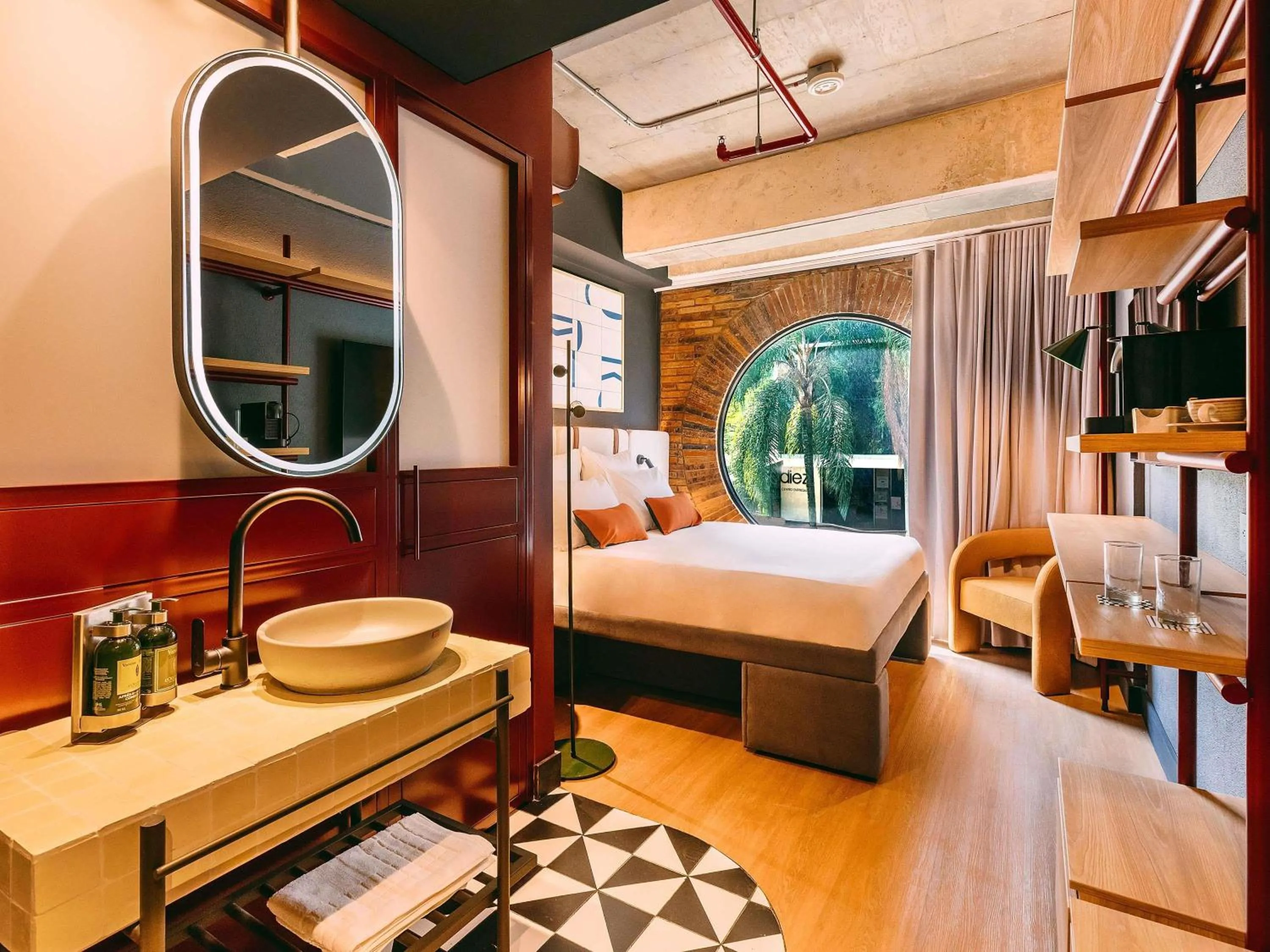 Bedroom, Bed in Tribe Medellín