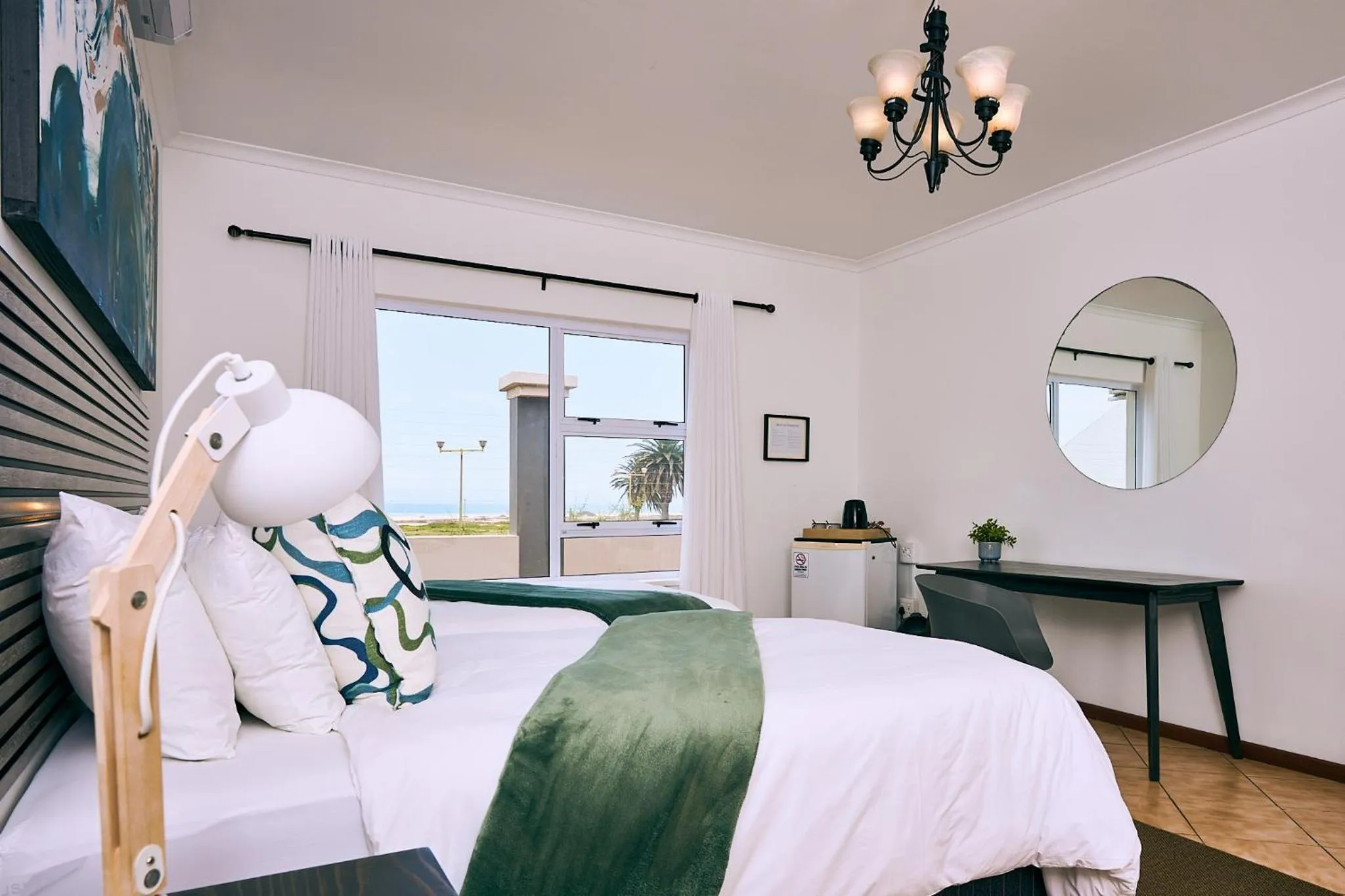 Bed in Ocean House Swakopmund