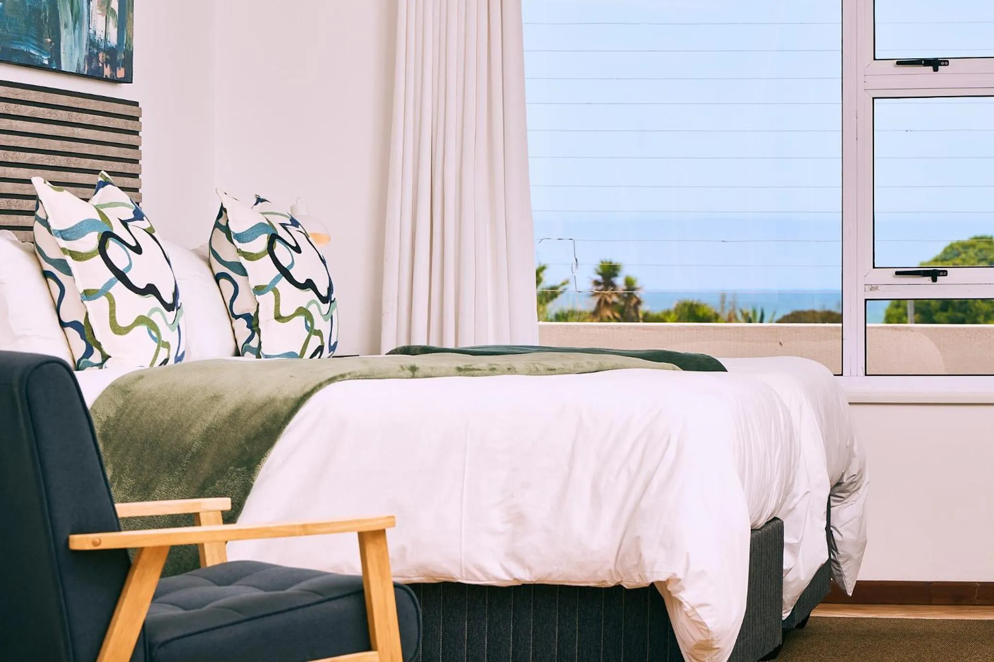 Bed in Ocean House Swakopmund