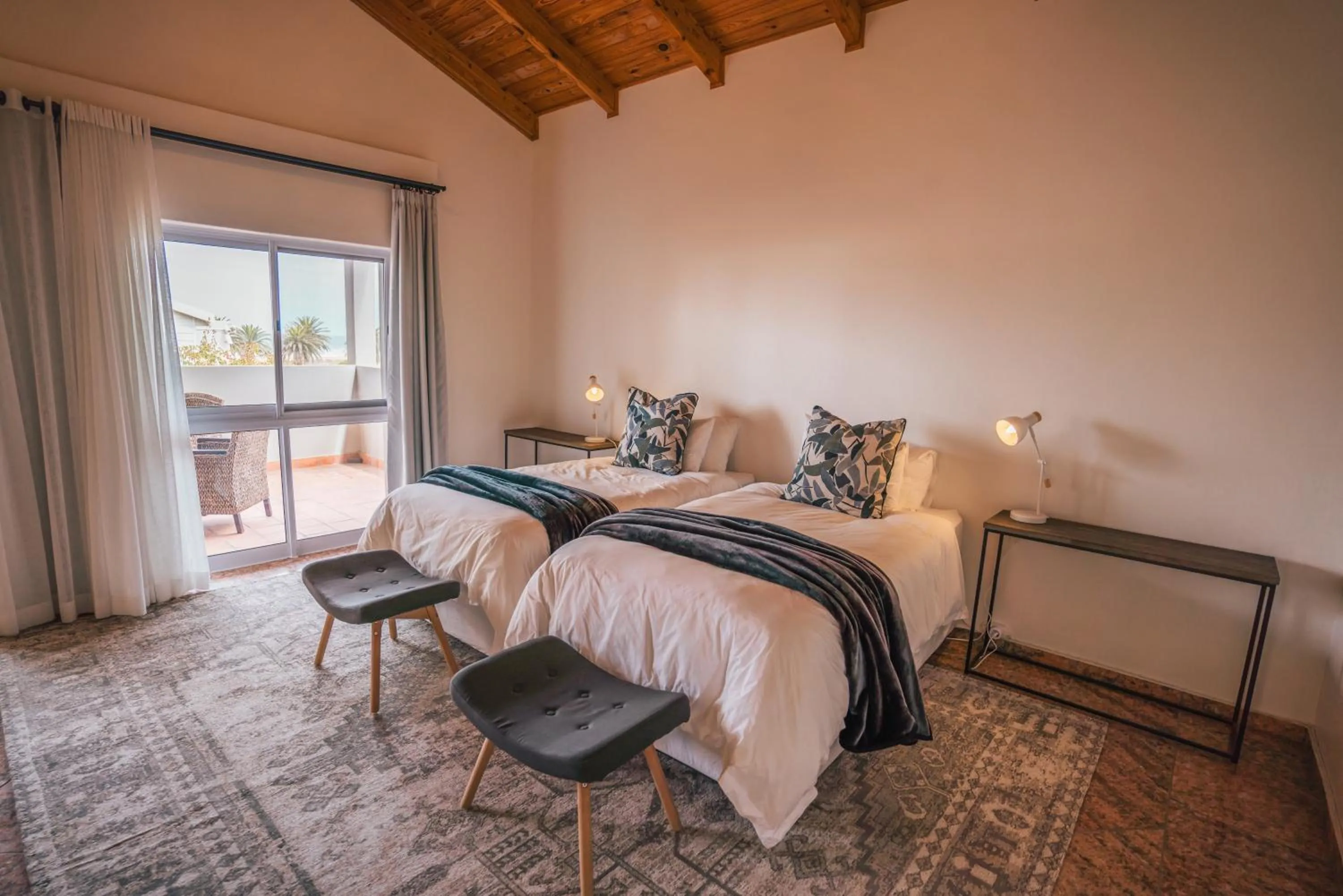 Bed in Ocean House Swakopmund