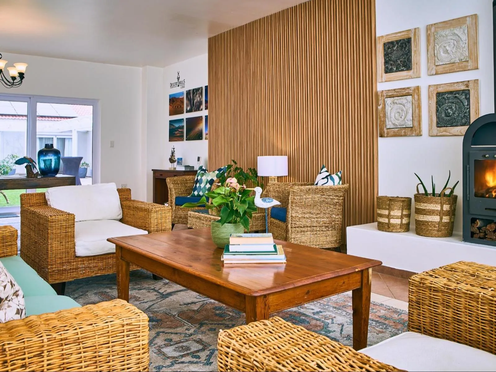 Living room in Ocean House Swakopmund