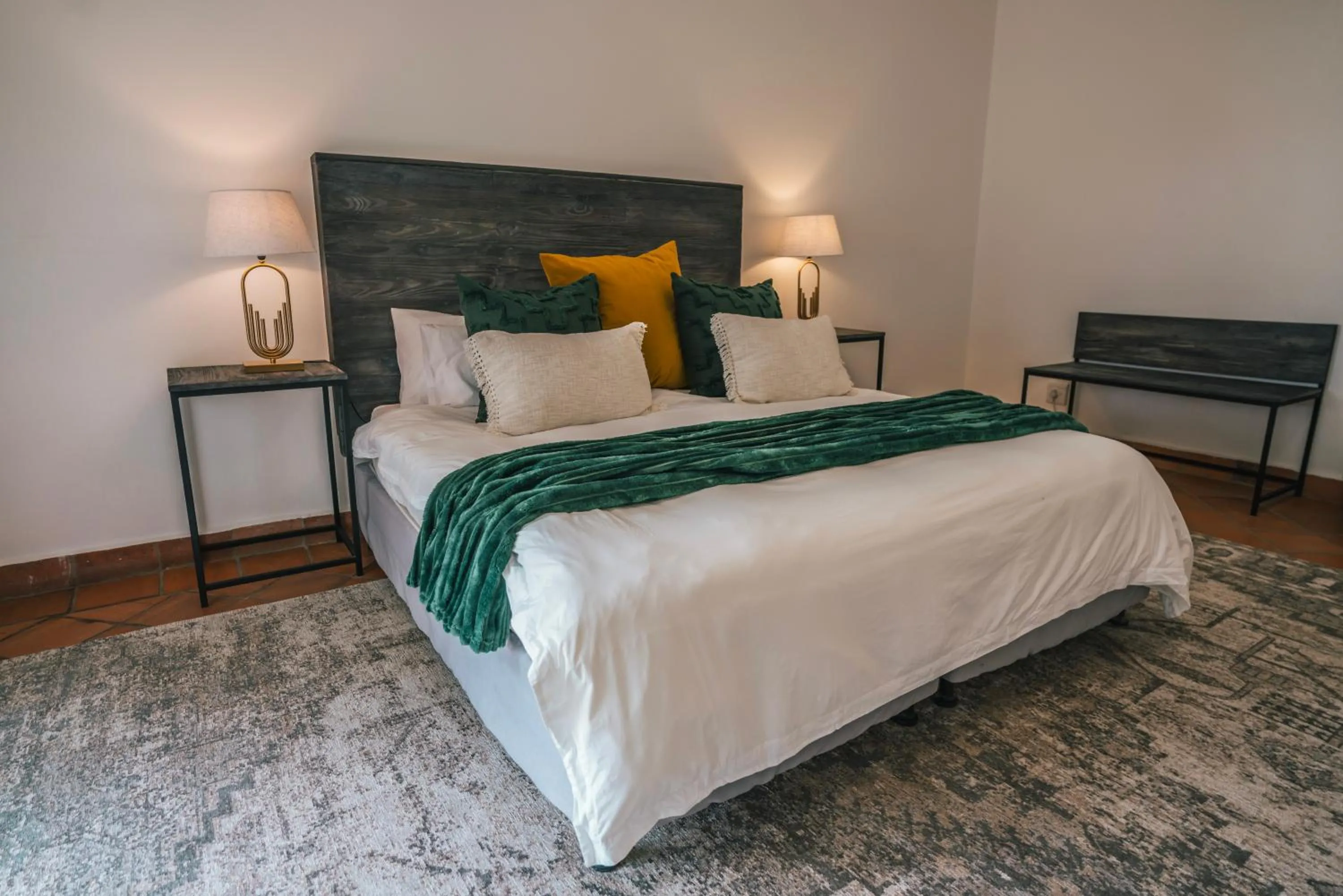 Bed in Ocean House Swakopmund