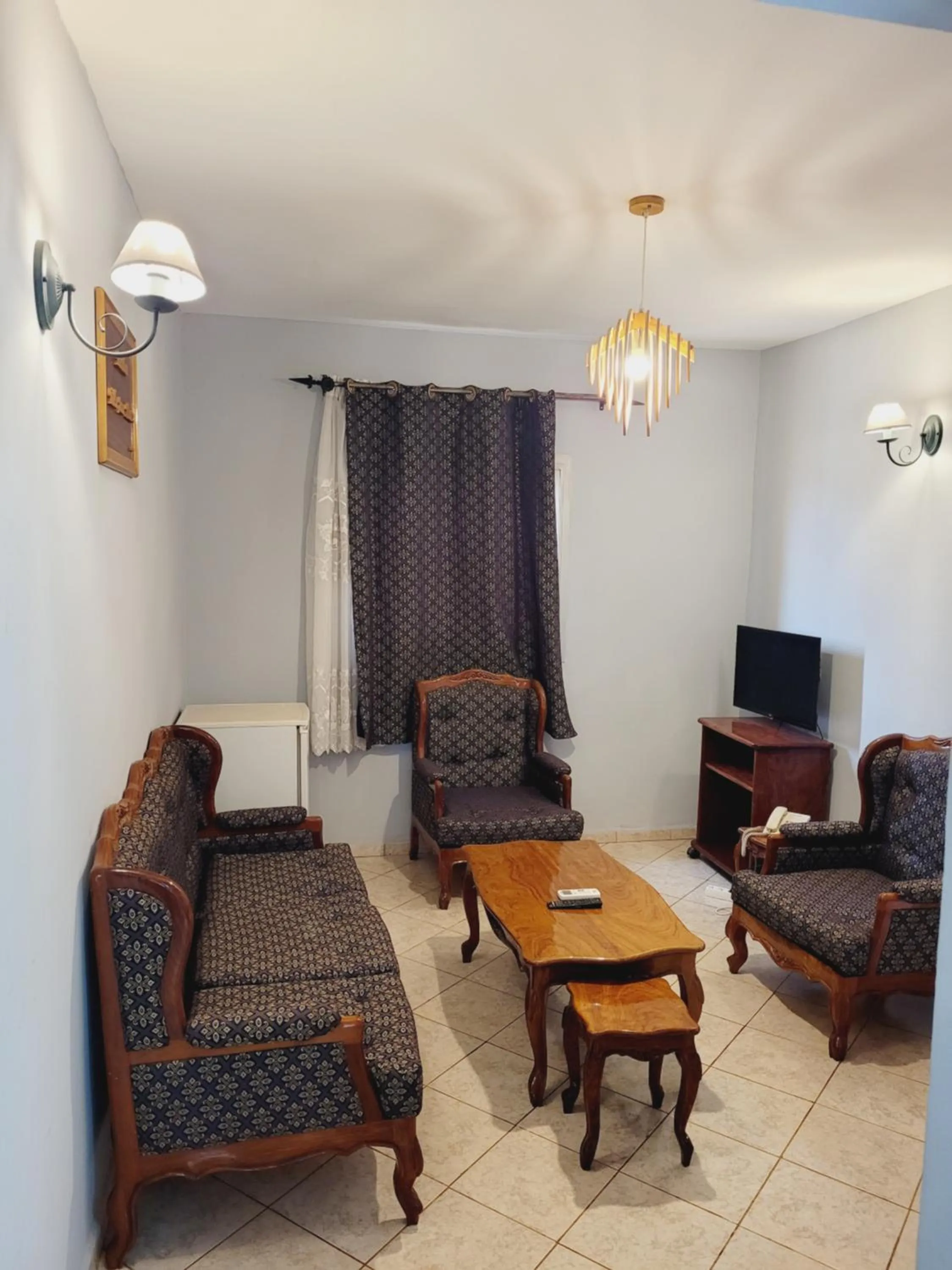 Seating area in Hôtel Altitel