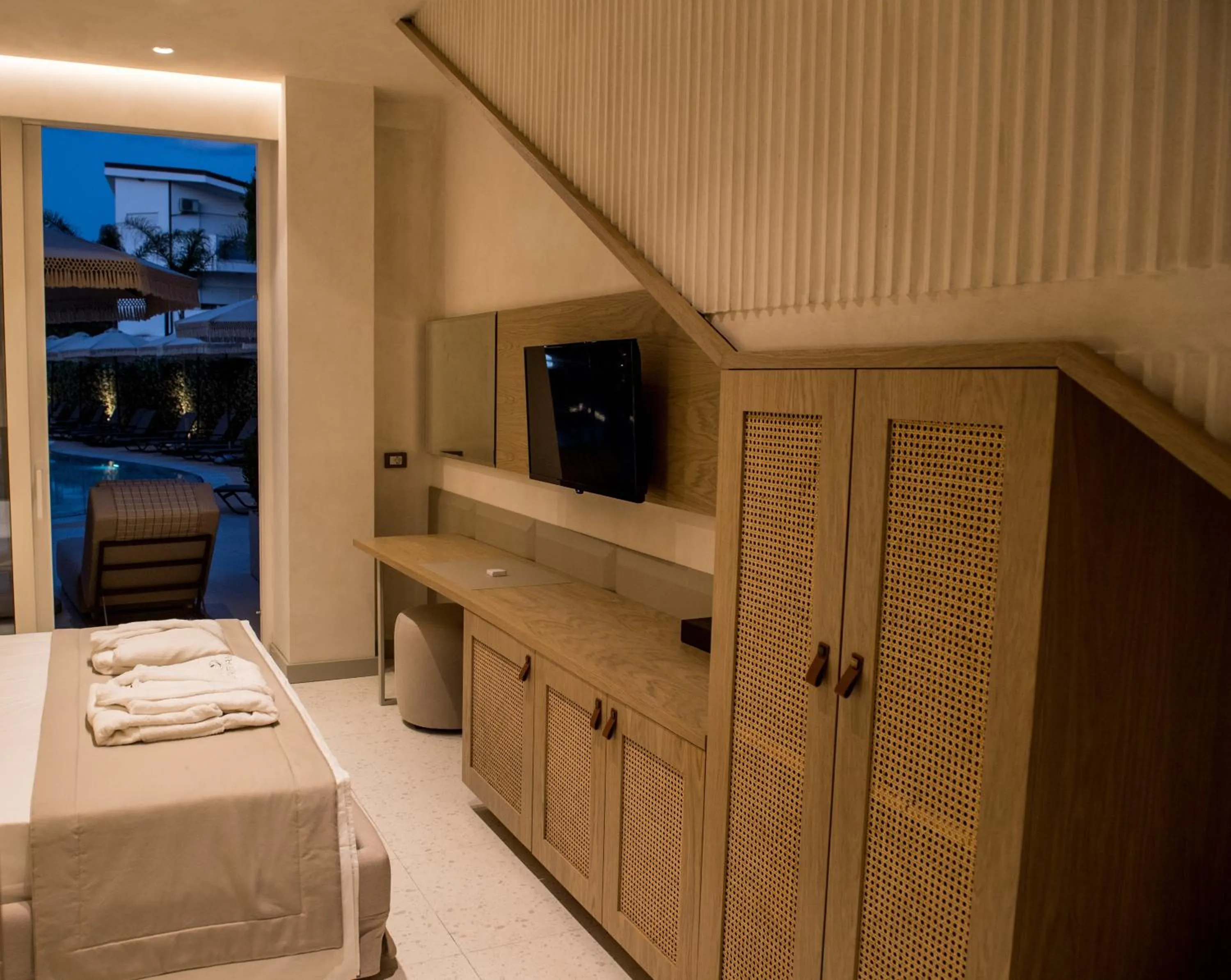 Bed in Elite Bay Hotel Lalez Durres