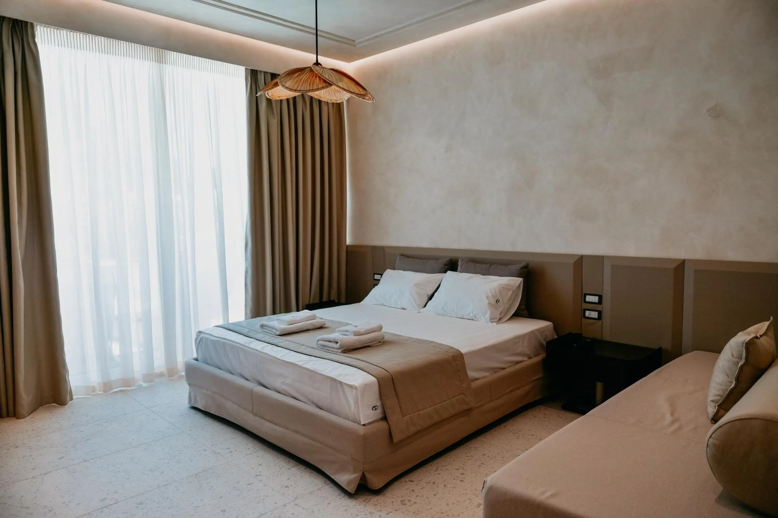 Bed in Elite Bay Hotel Lalez Durres