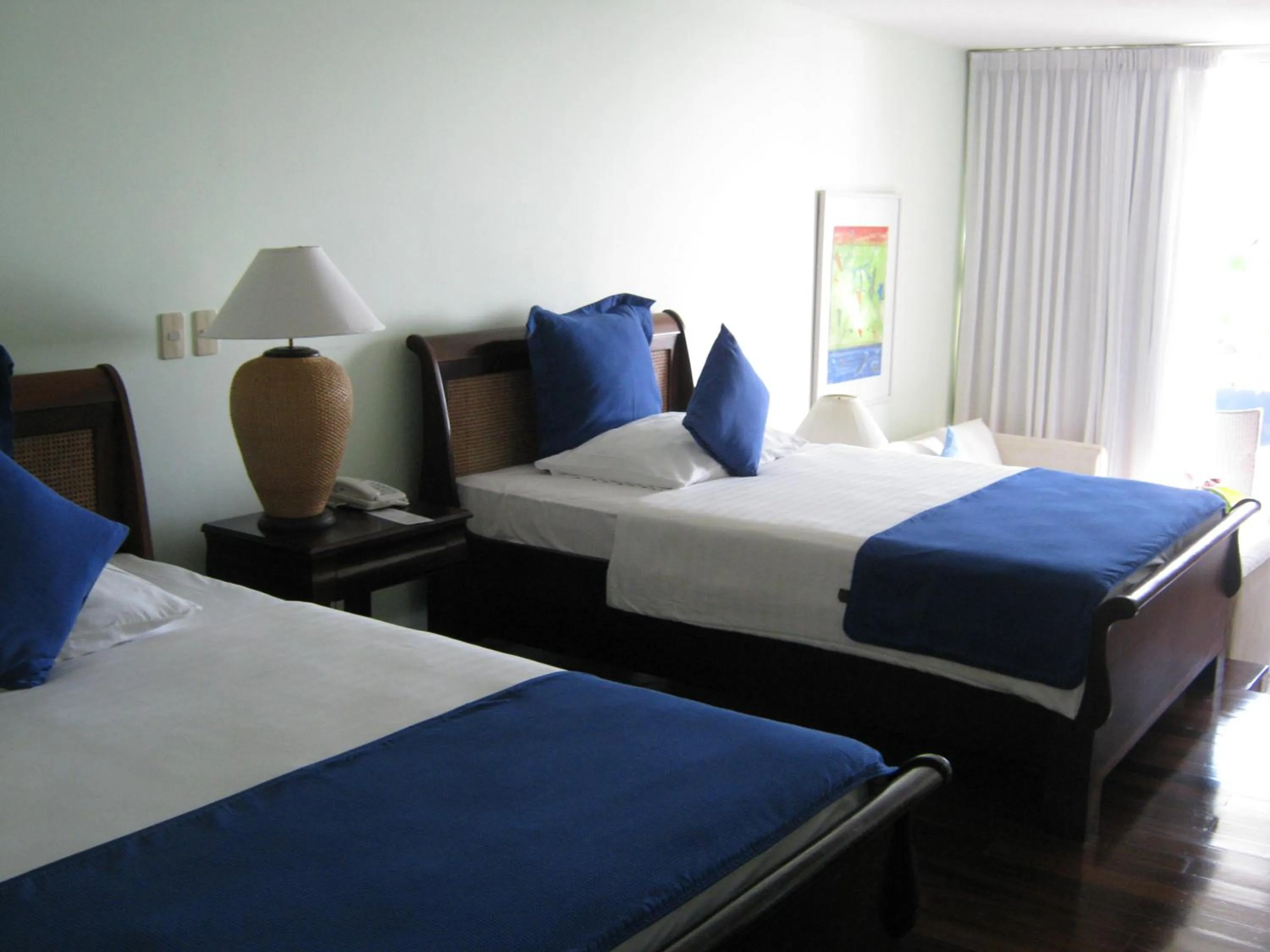 Bed in Blue Haven Hotel - Bacolet Bay - Tobago