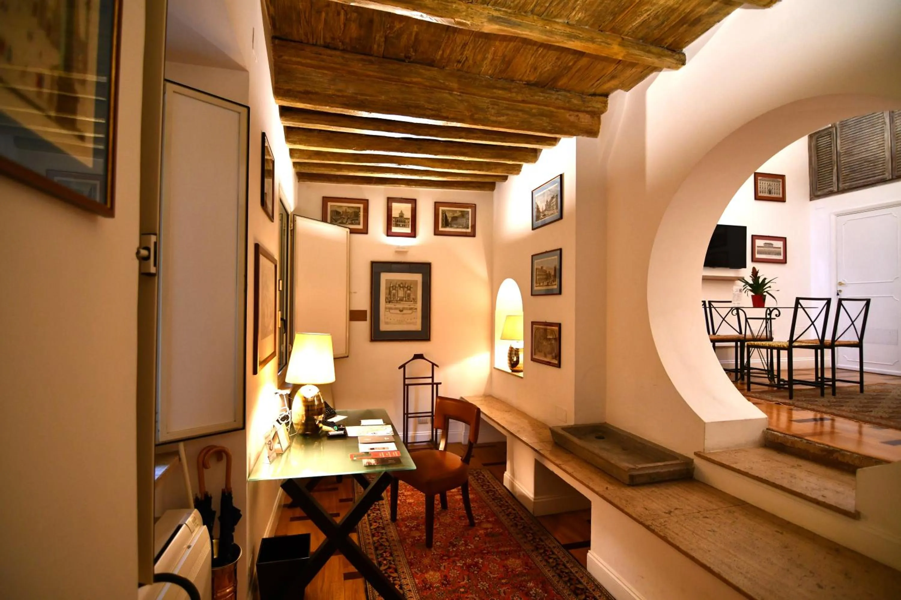 Living room in Babuino 79