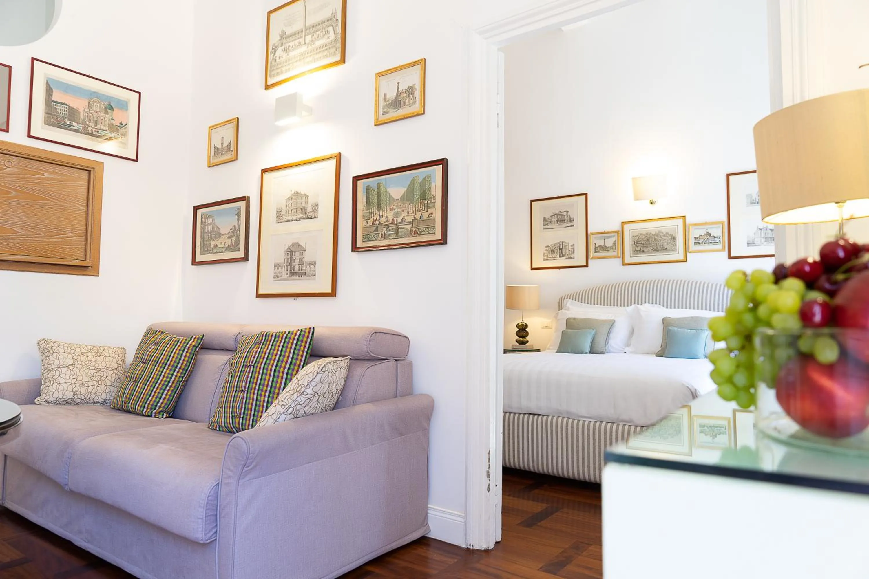 Living room in Babuino 79