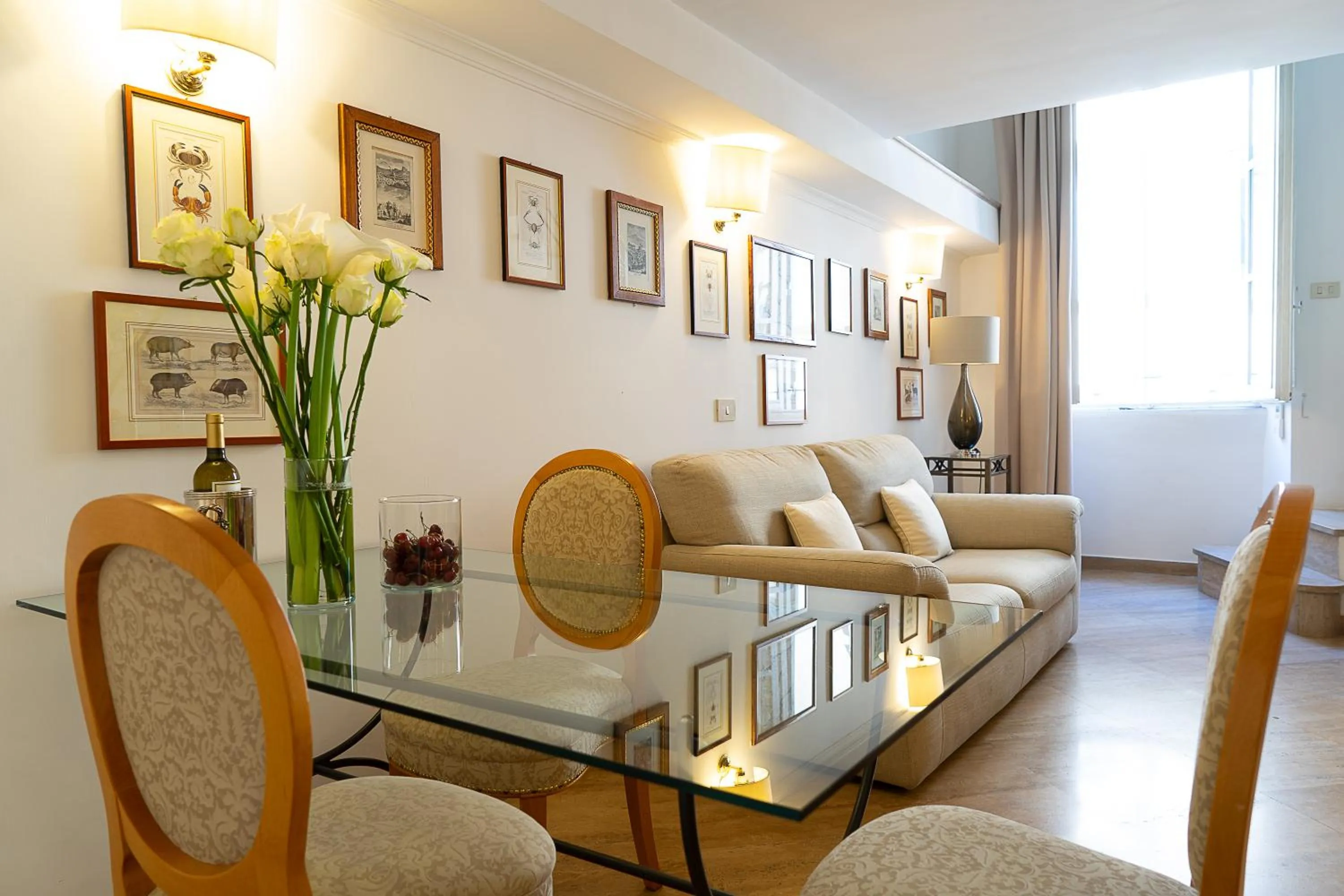 Living room in Babuino 79