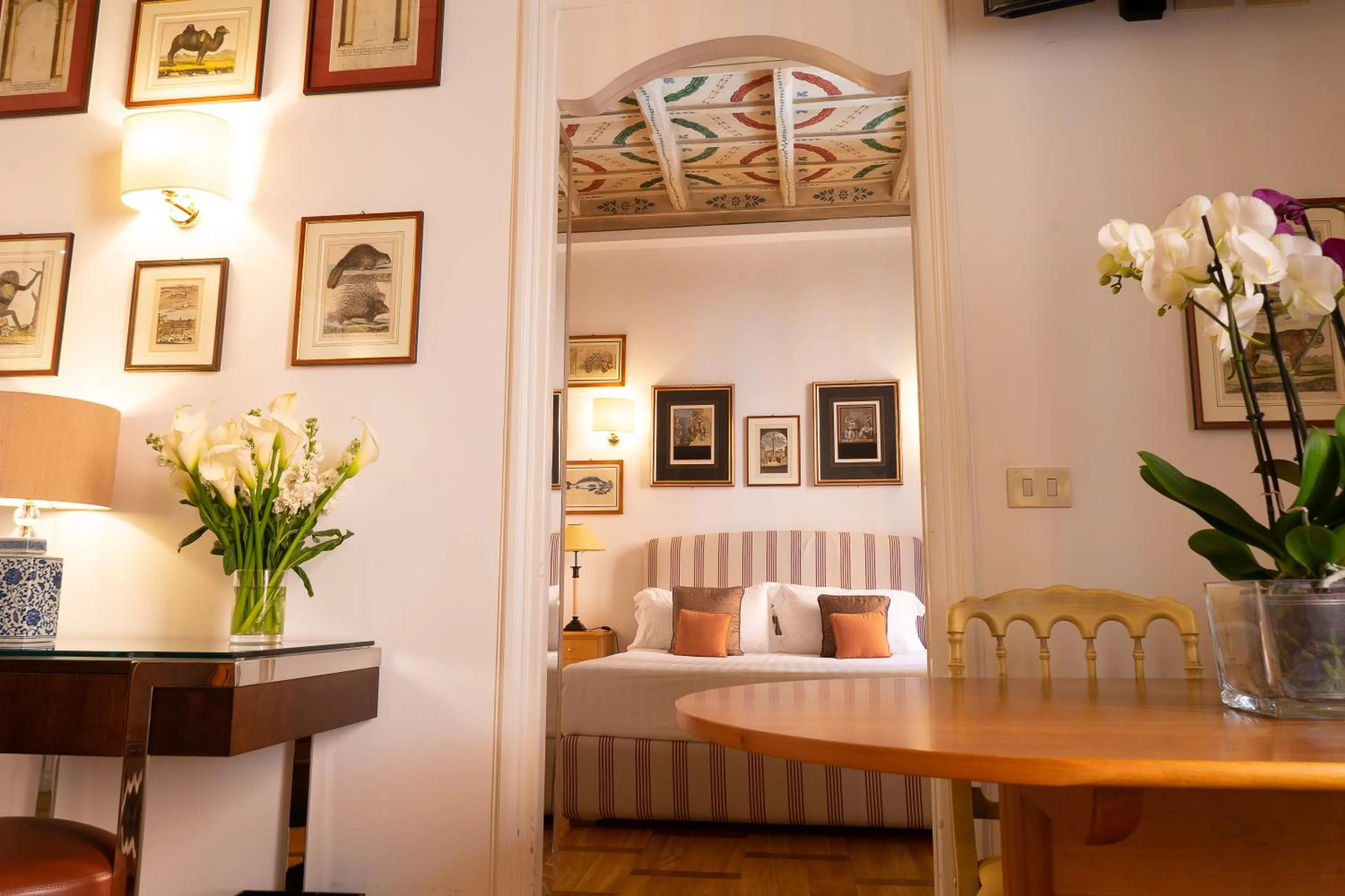 Living room in Babuino 79