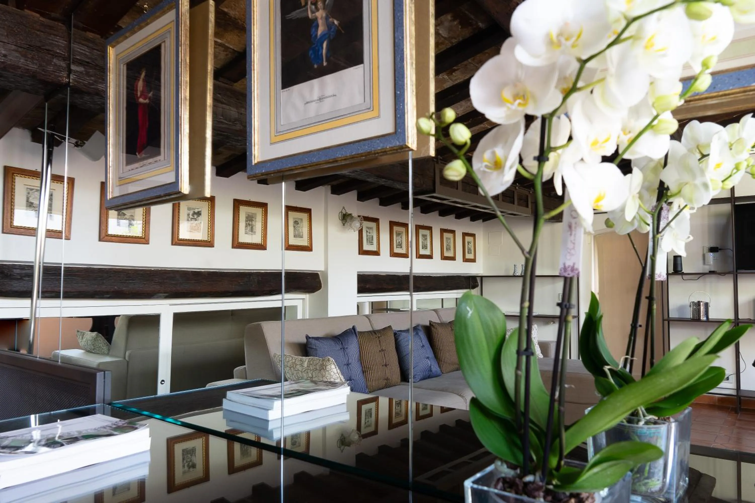 Living room in Babuino 79