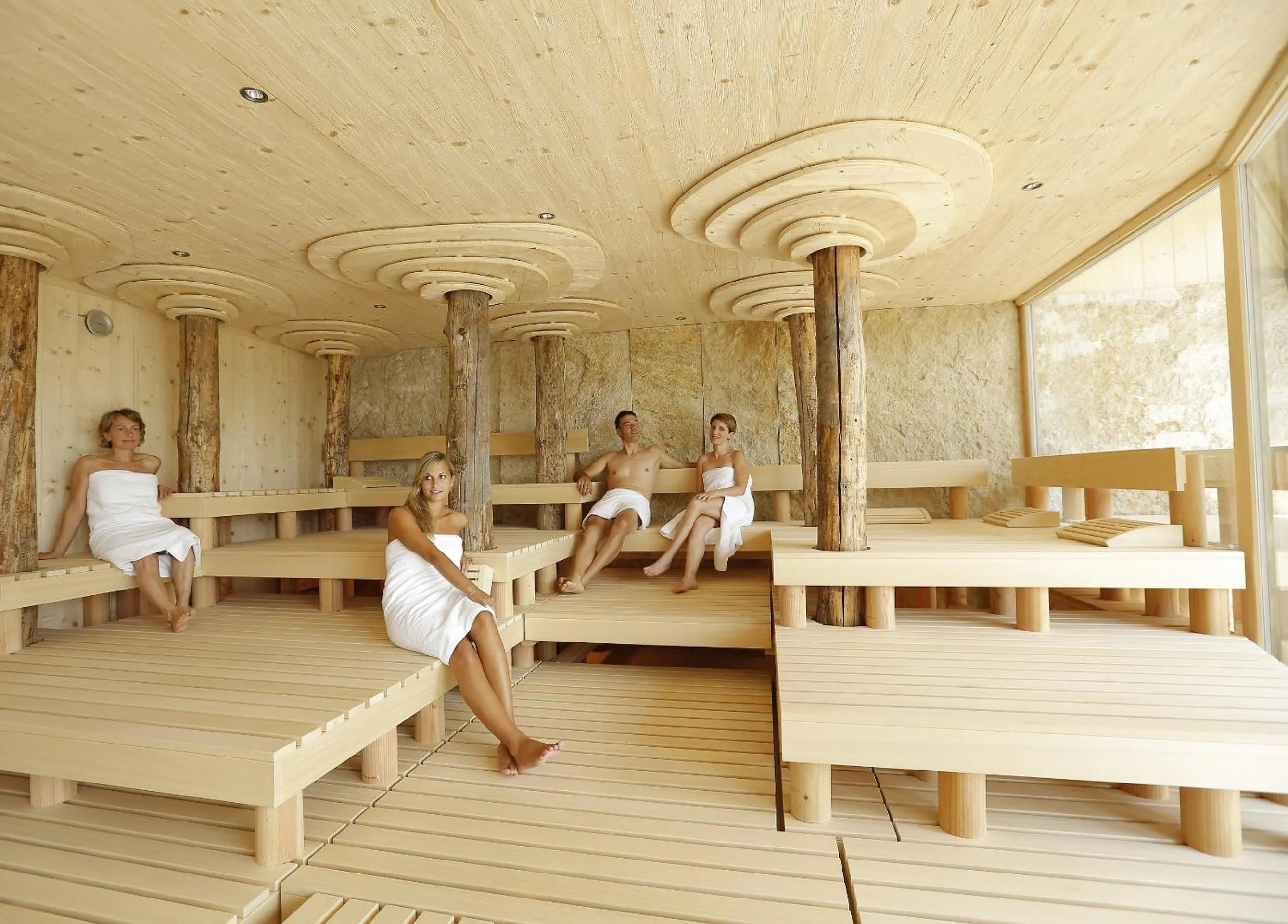 Sauna in Mawell Resort