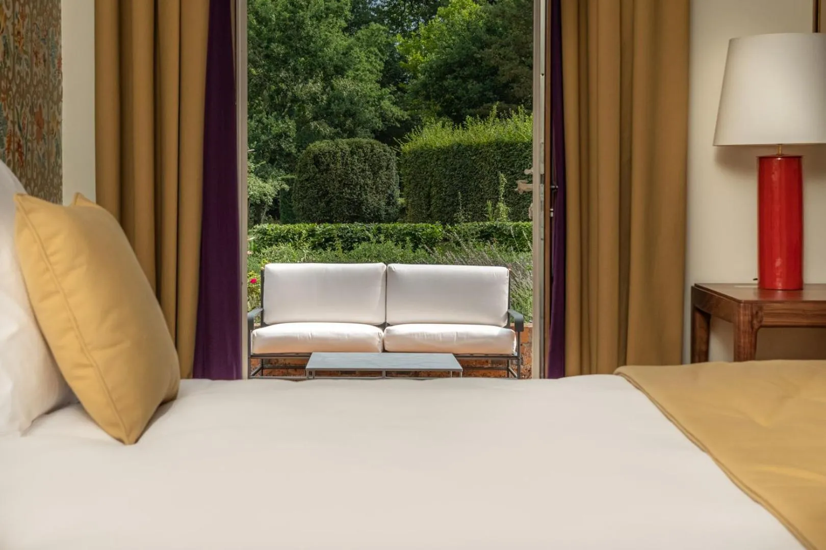 Bed in La Borde en Sologne Château & Spa