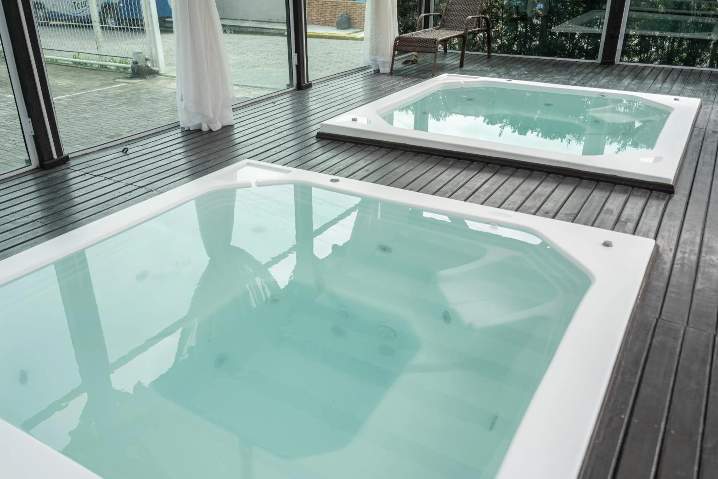 Hot Tub in Pousada Quinta da Baleeira