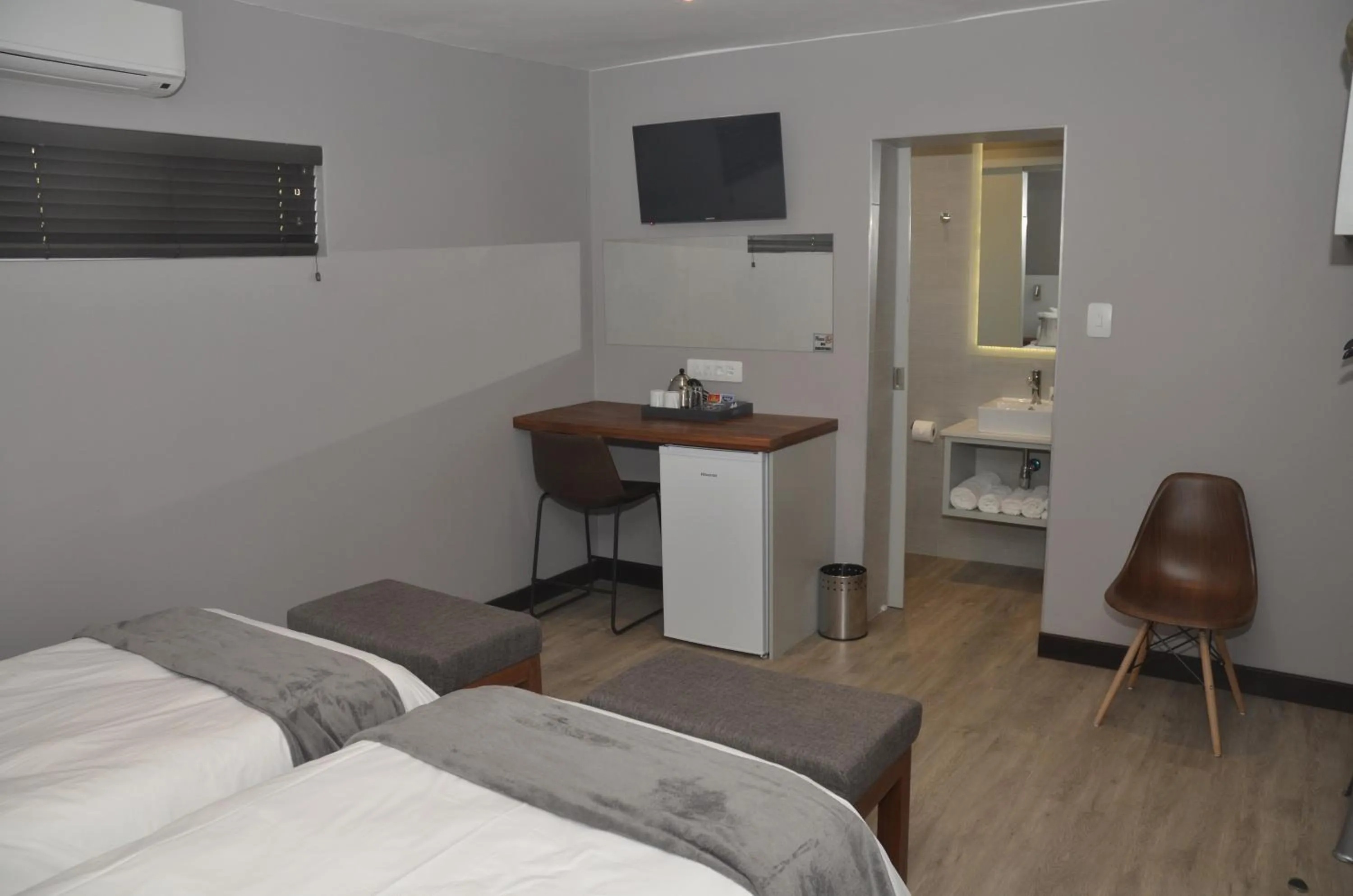 Bed in Tsessebe Guesthouse