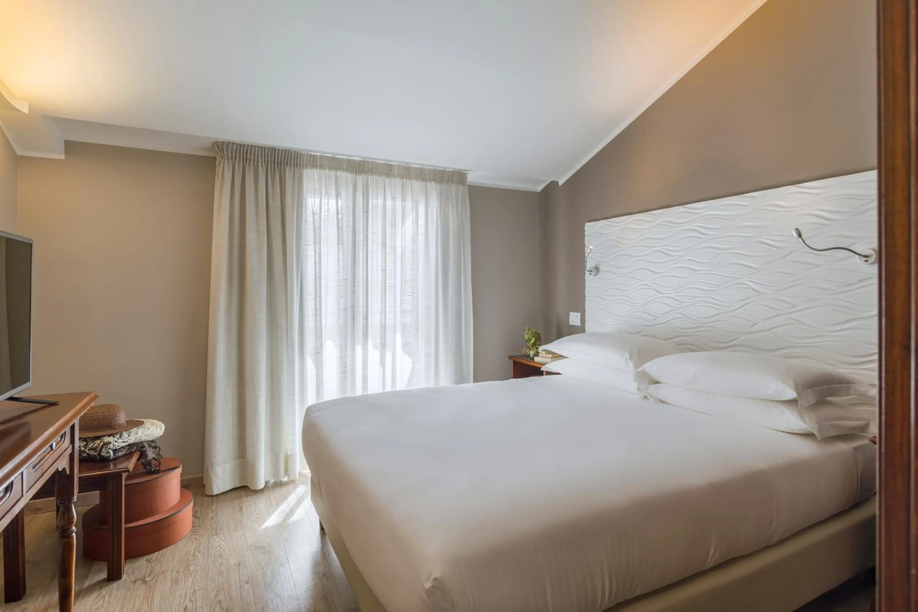 Bed in Albergo La Pace