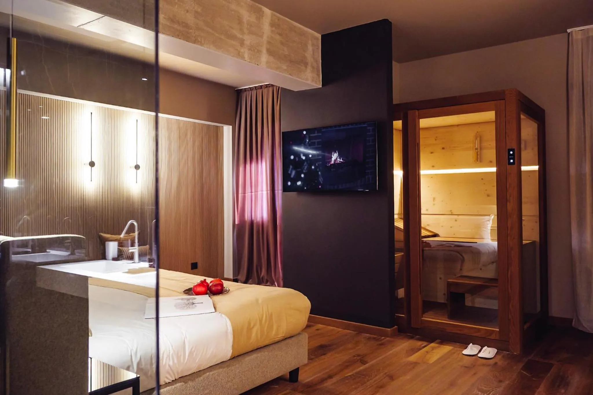 Bed in Albergo La Pace