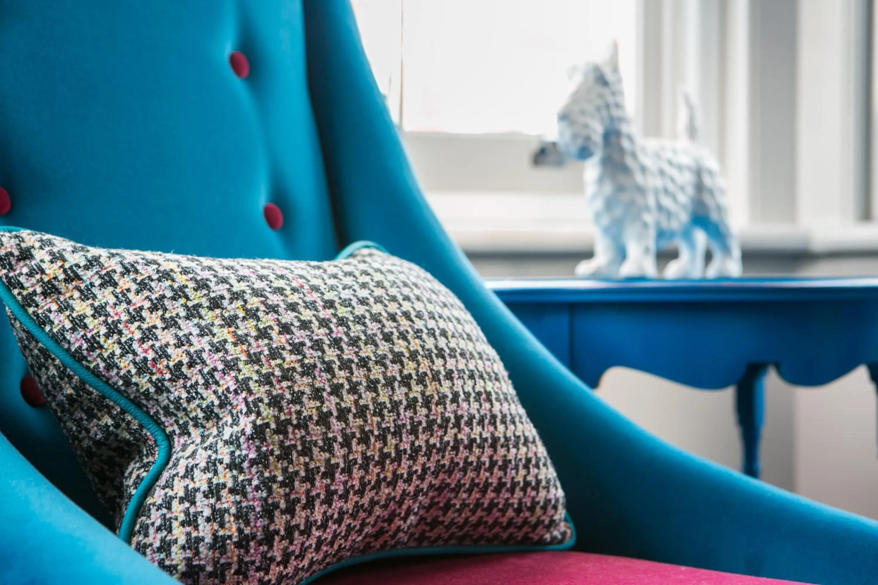 Decorative detail in Dog and Fox