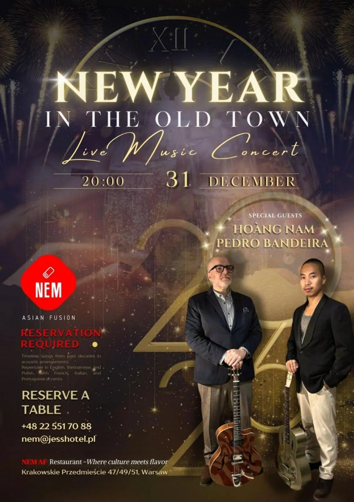 Restaurant/places to eat in Jess Hotel & Spa Warsaw Old Town