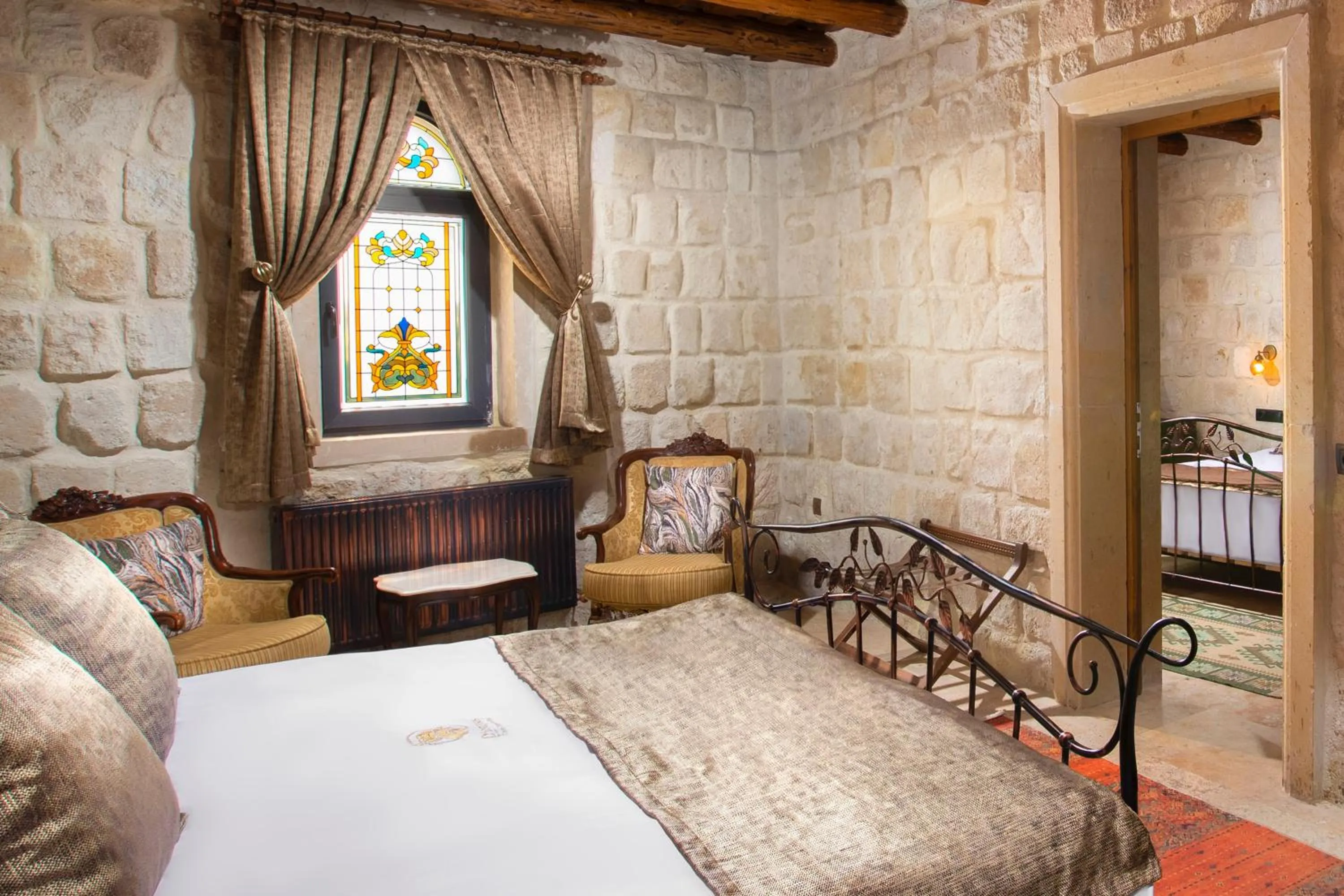 Bedroom, Bed in Dionysos Cave Cappadocia Hotel