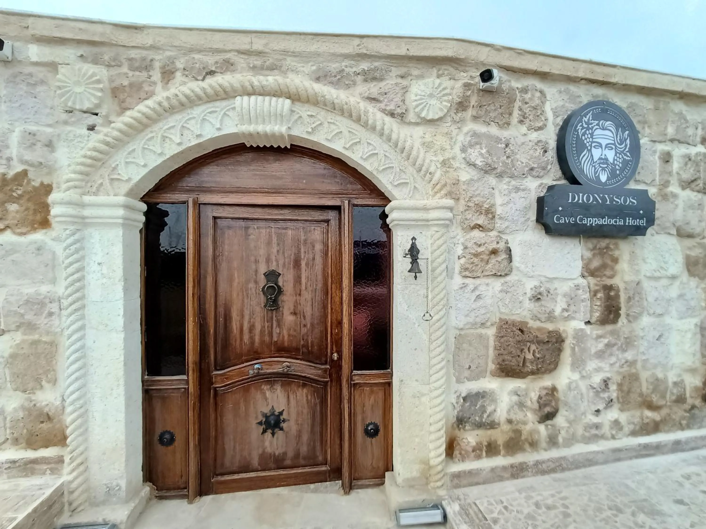 Facade/entrance in Dionysos Cave Cappadocia Hotel