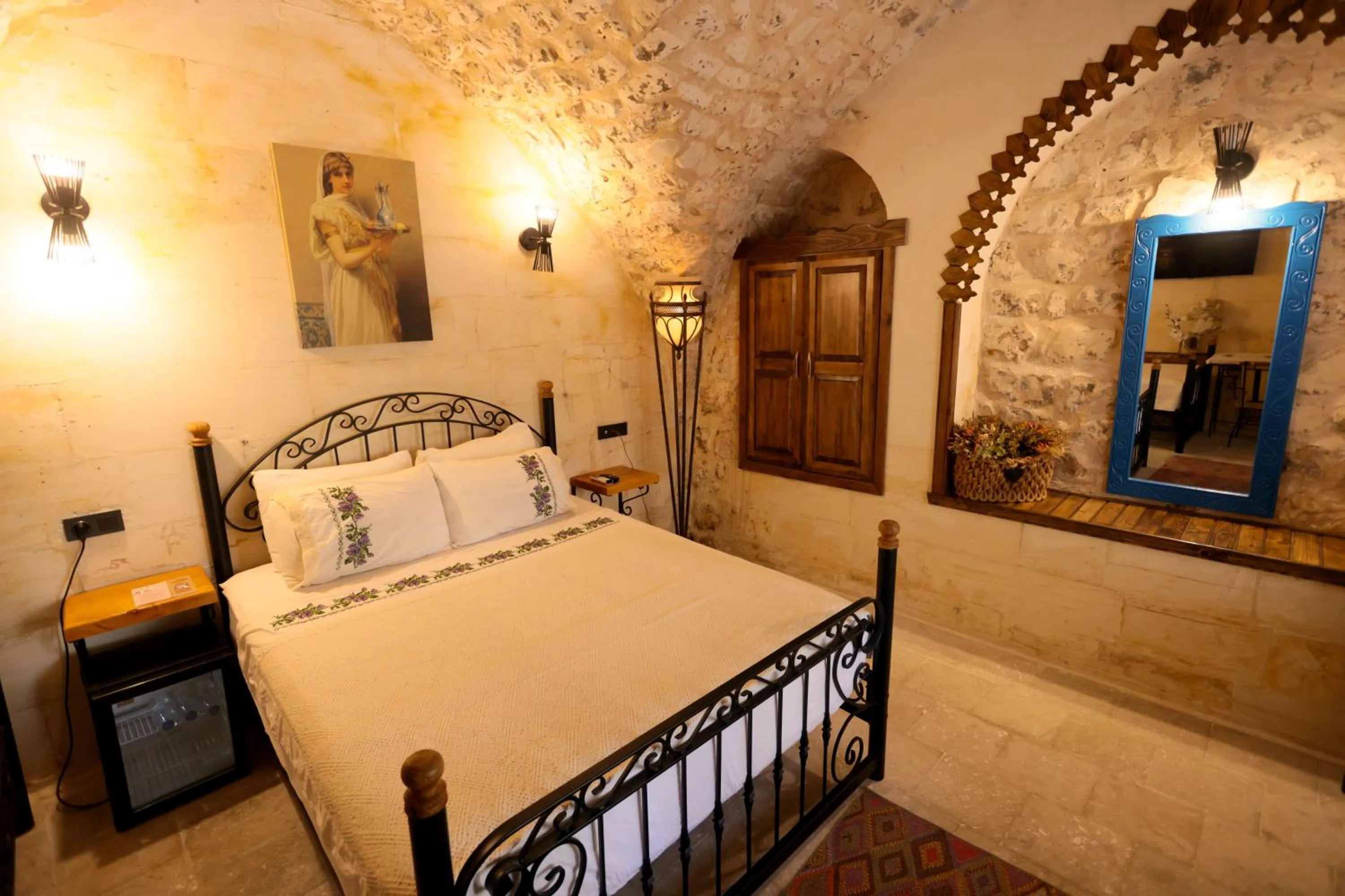 Bed in ASTARTE HOTEL