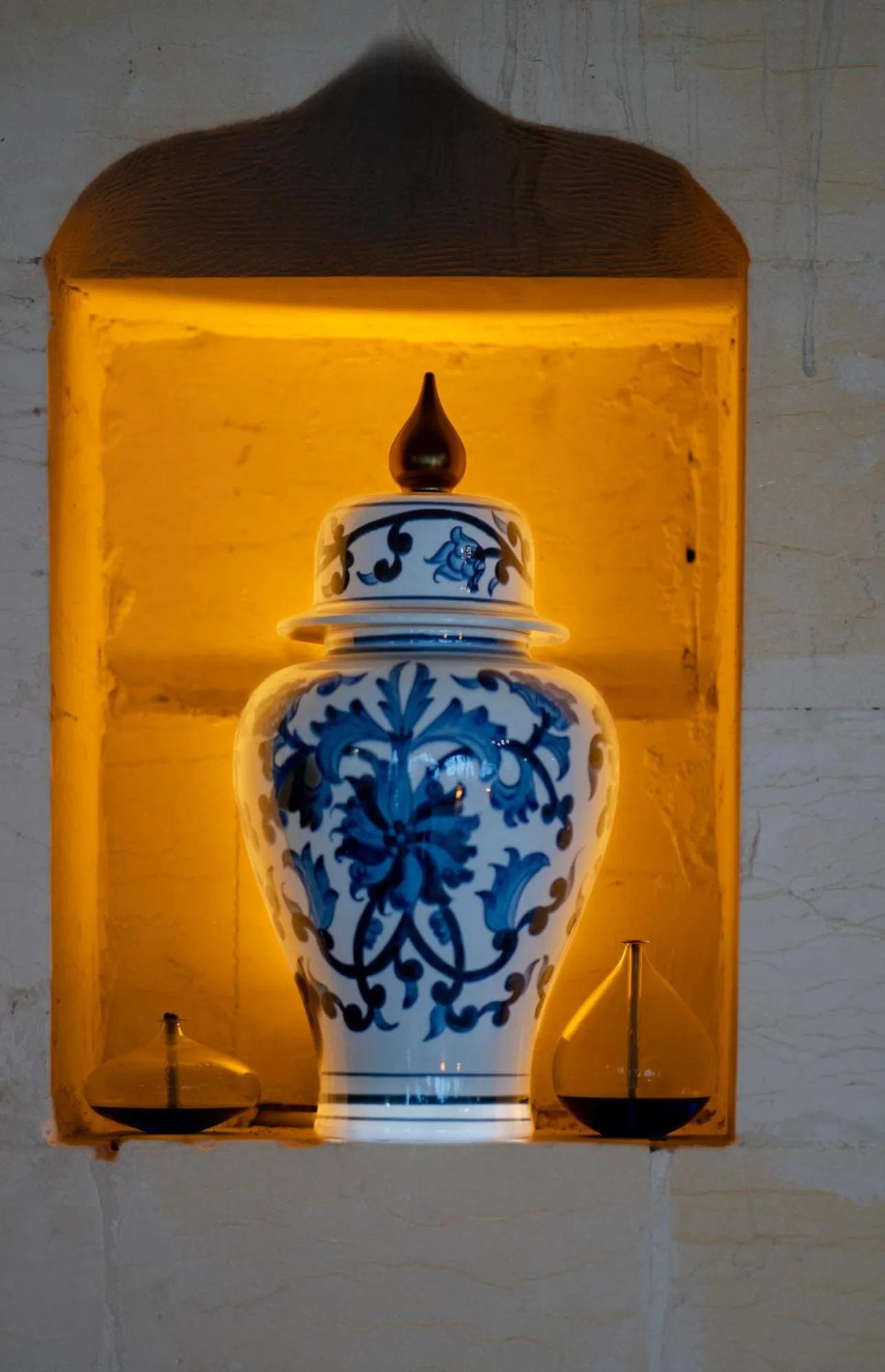 Decorative detail in ASTARTE HOTEL