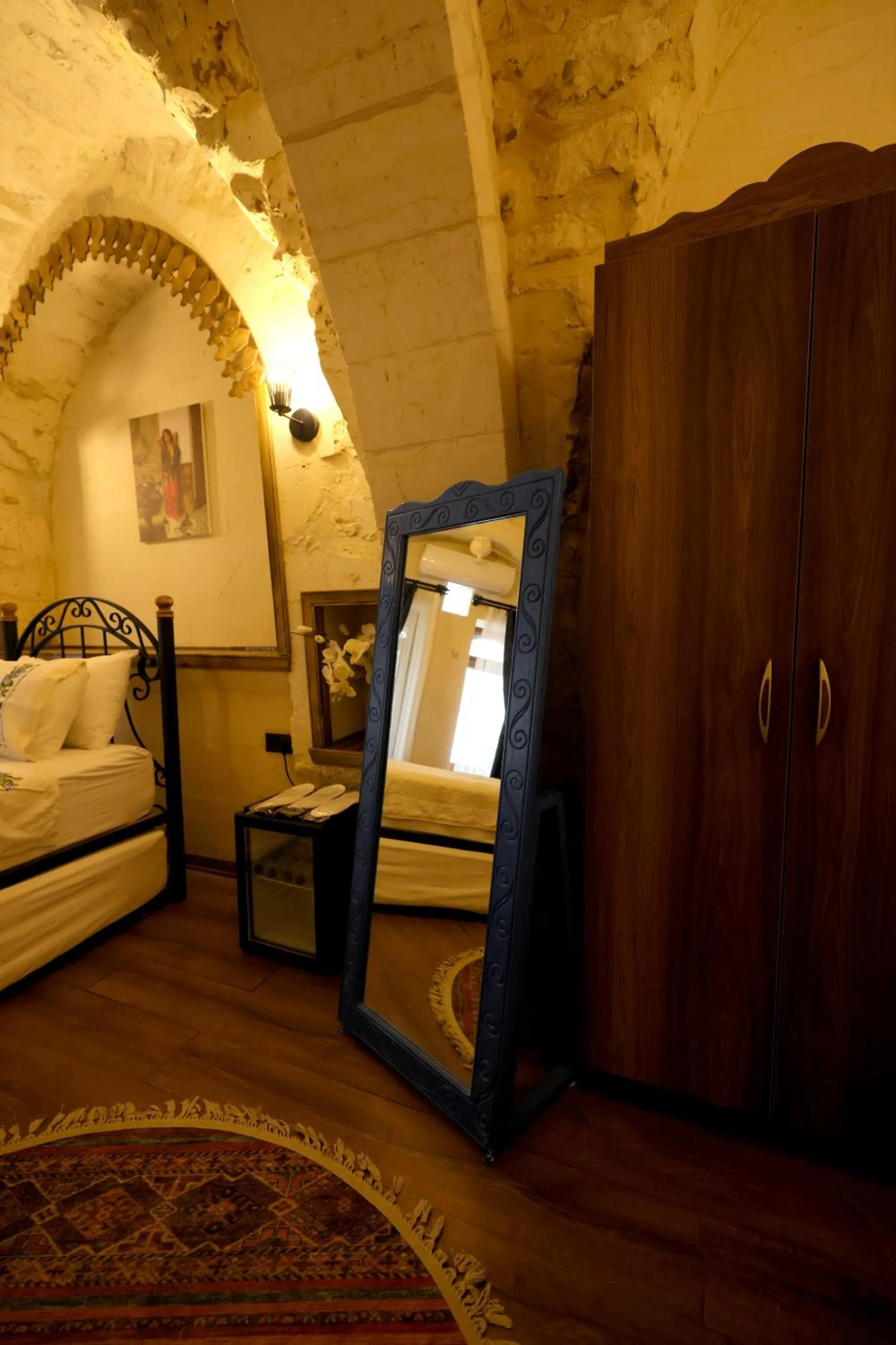 Decorative detail, Bed in ASTARTE HOTEL