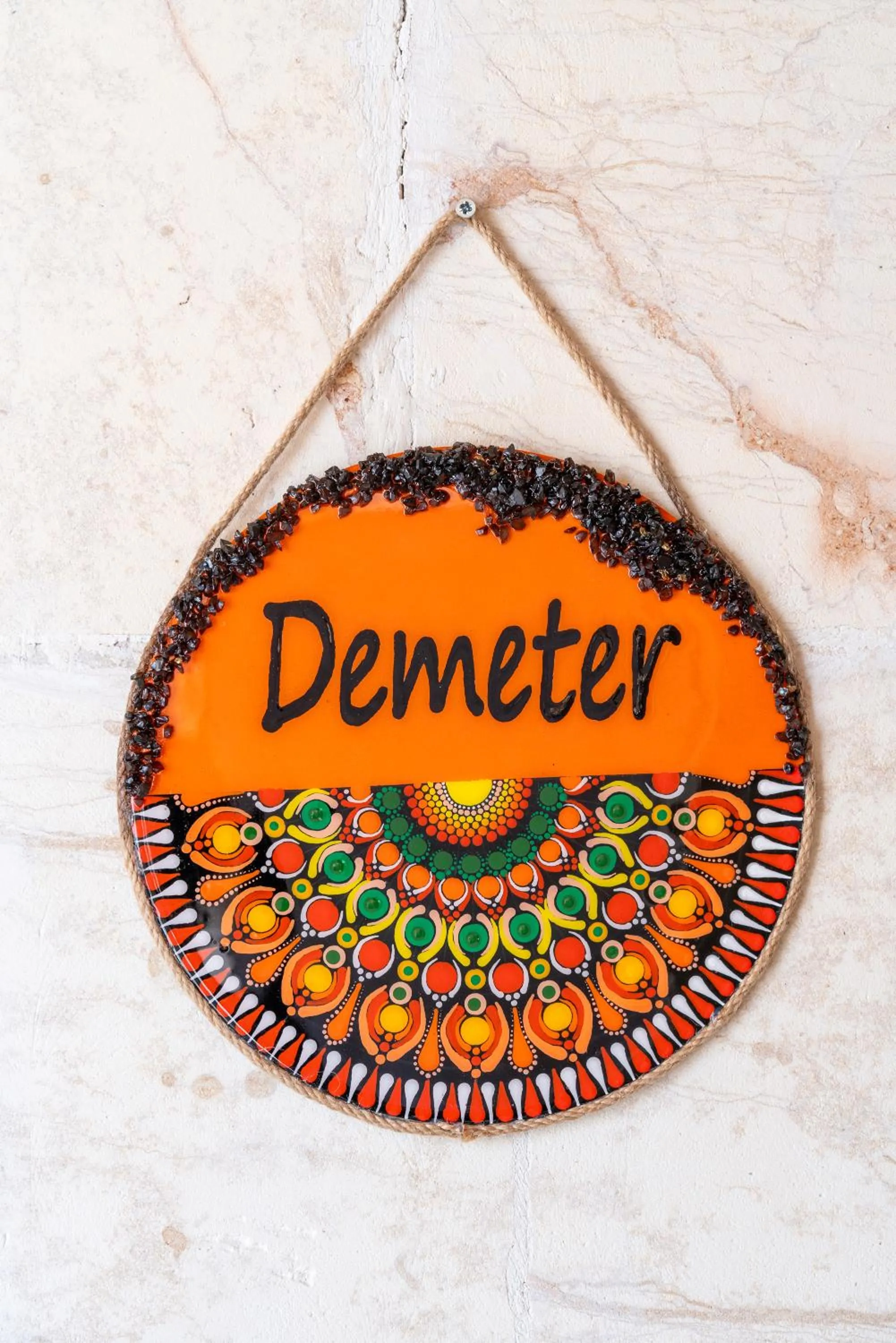 Decorative detail in ASTARTE HOTEL