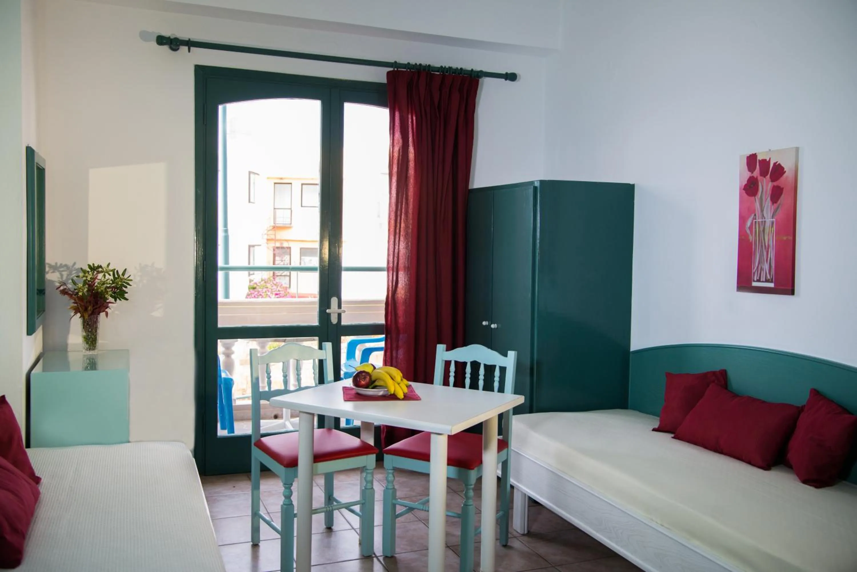 Living room in Theoni Apartments