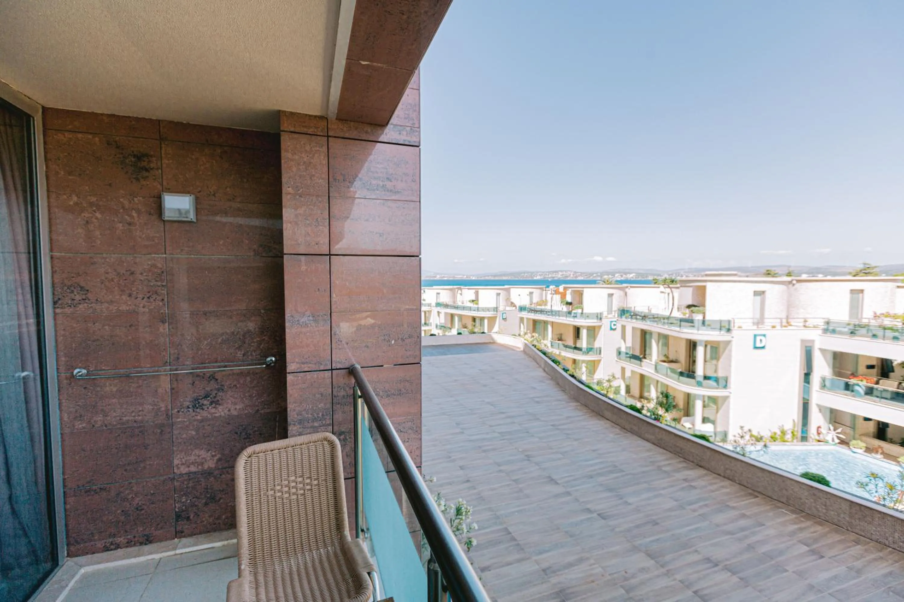 Balcony/Terrace in Ilica Hotel Spa & Wellness Resort