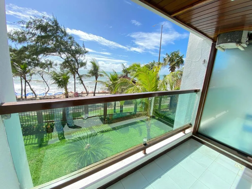 Balcony/Terrace in Araçá Praia Flat - Ponta Negra