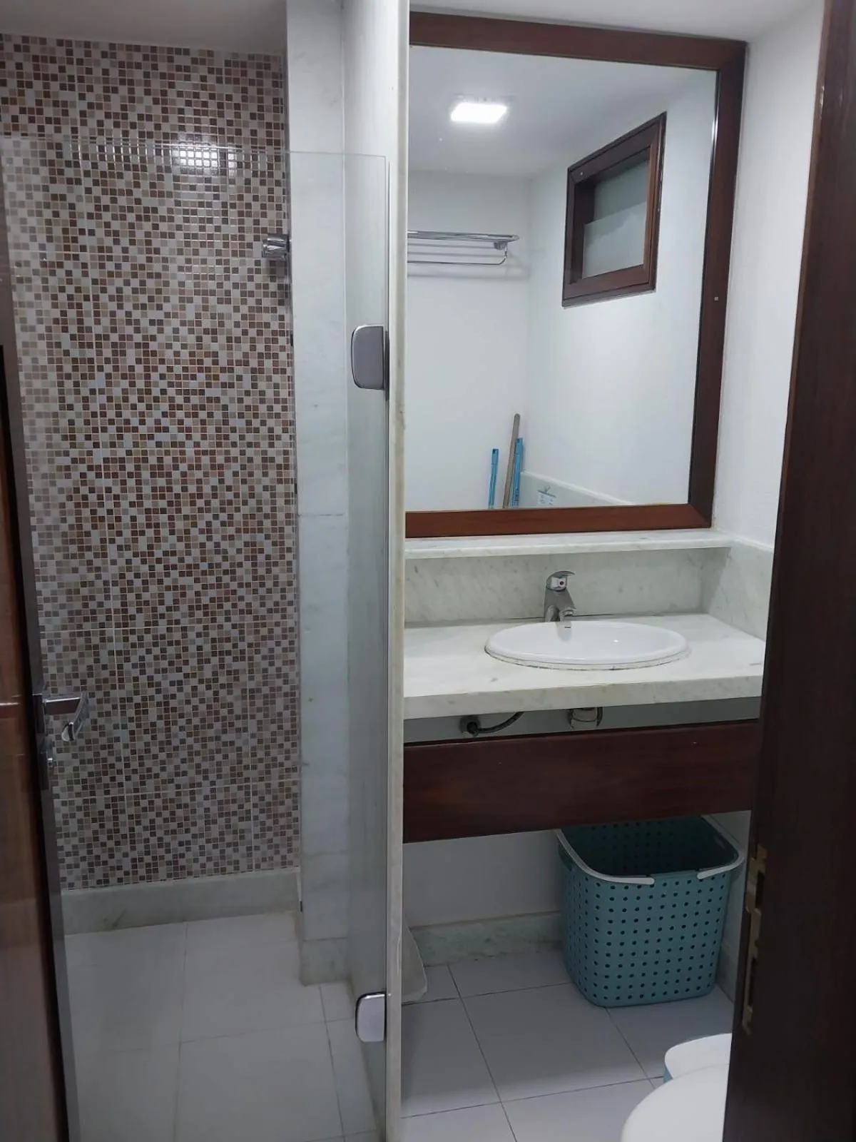 Bathroom in Araçá Praia Flat - Ponta Negra