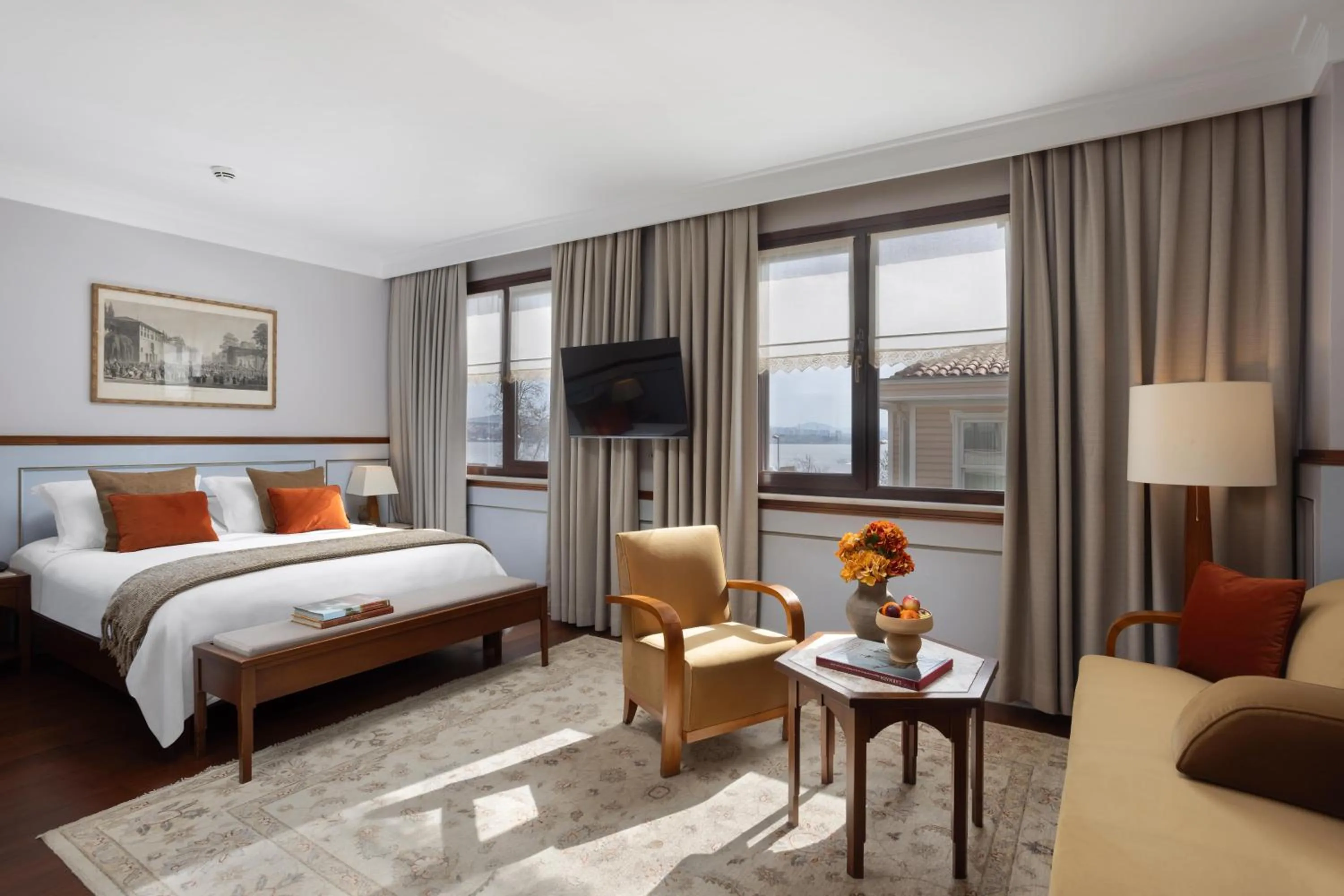 Seating area, Bed in Armada Istanbul Old City Hotel