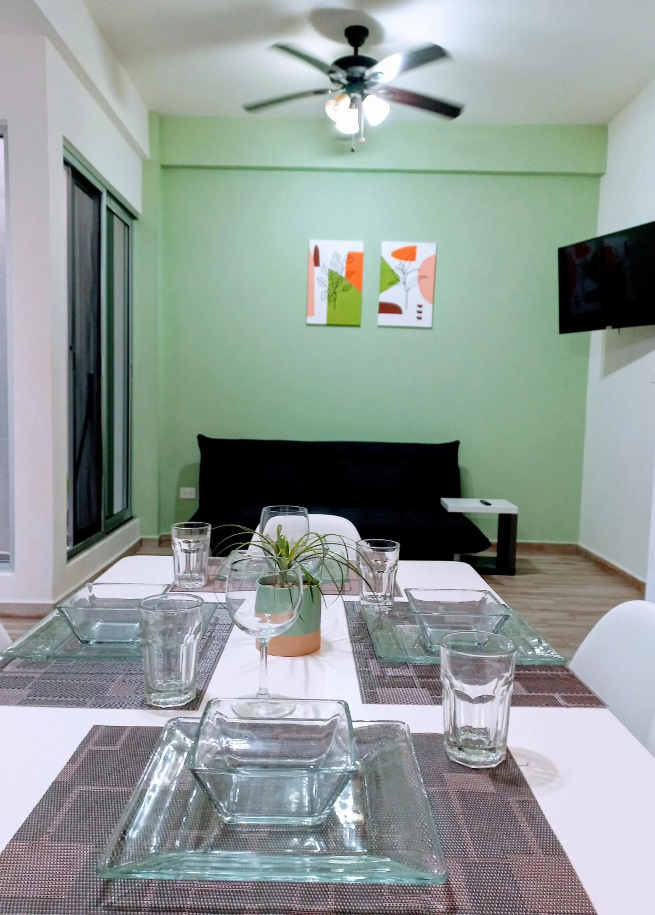 Living room in Cozy and spacious apartment by Tulum 10