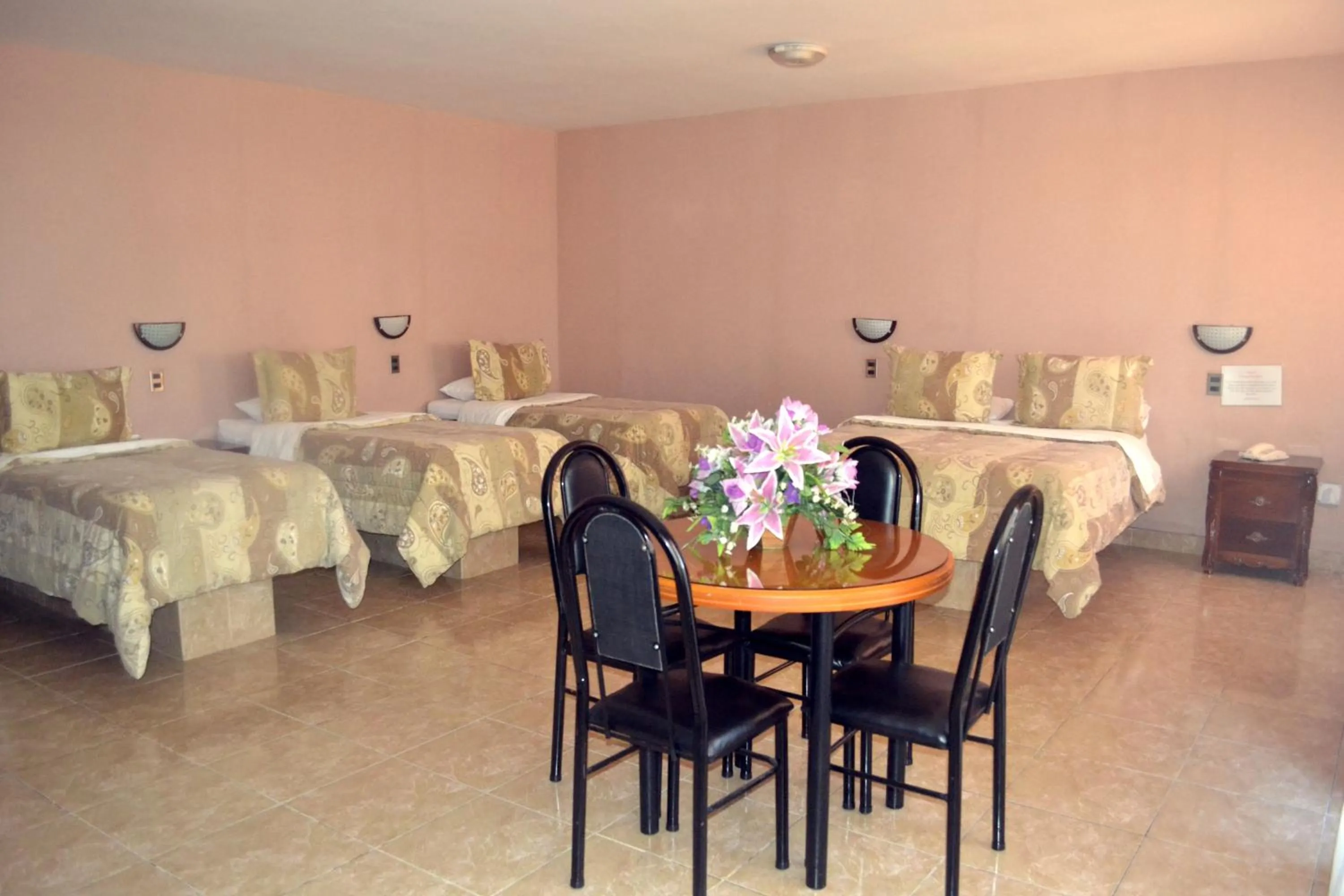 Dining area, Bed in Hotel Costa Pacifico