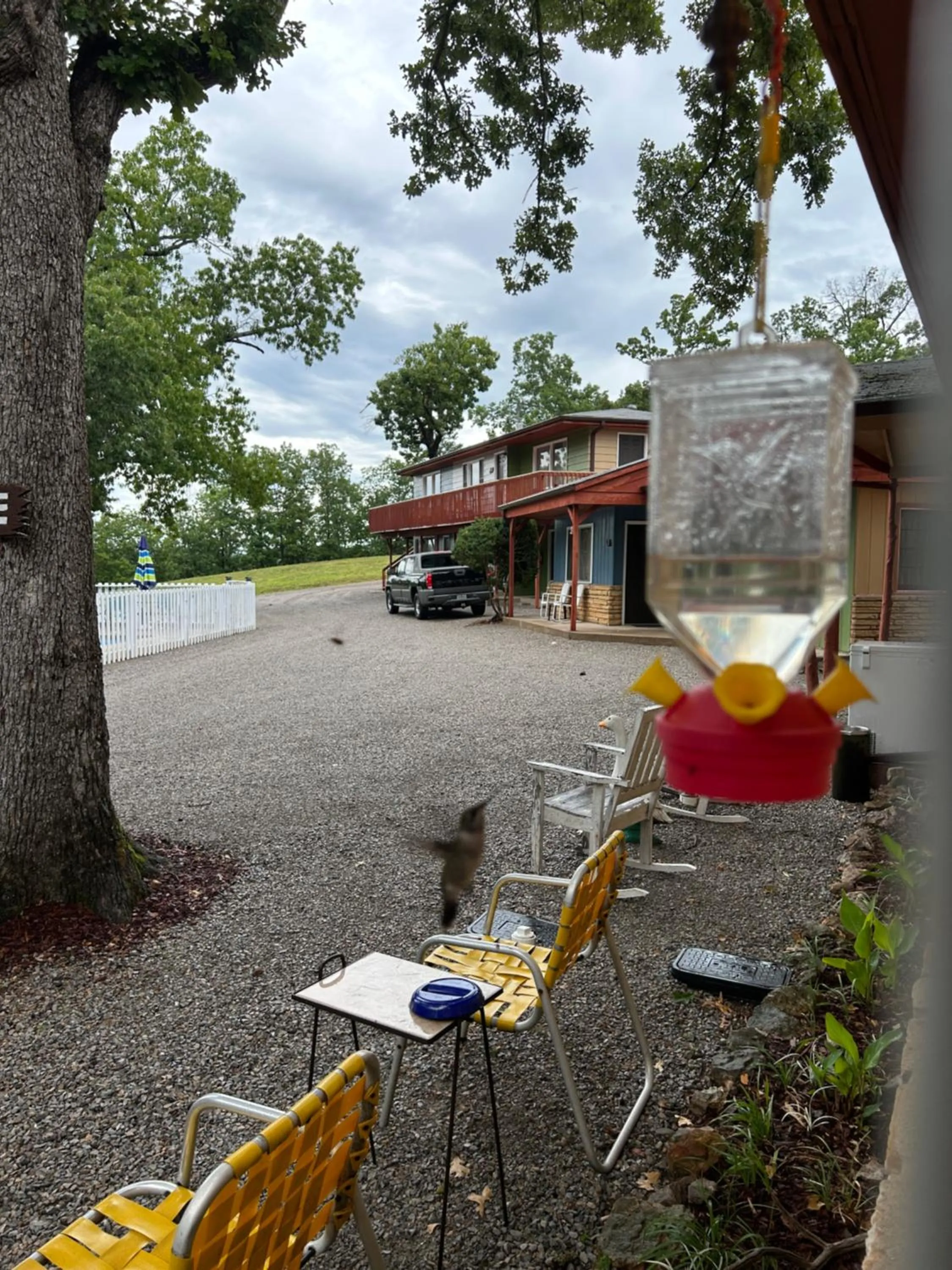 Patio in Driftwood Resort Bull Shoals