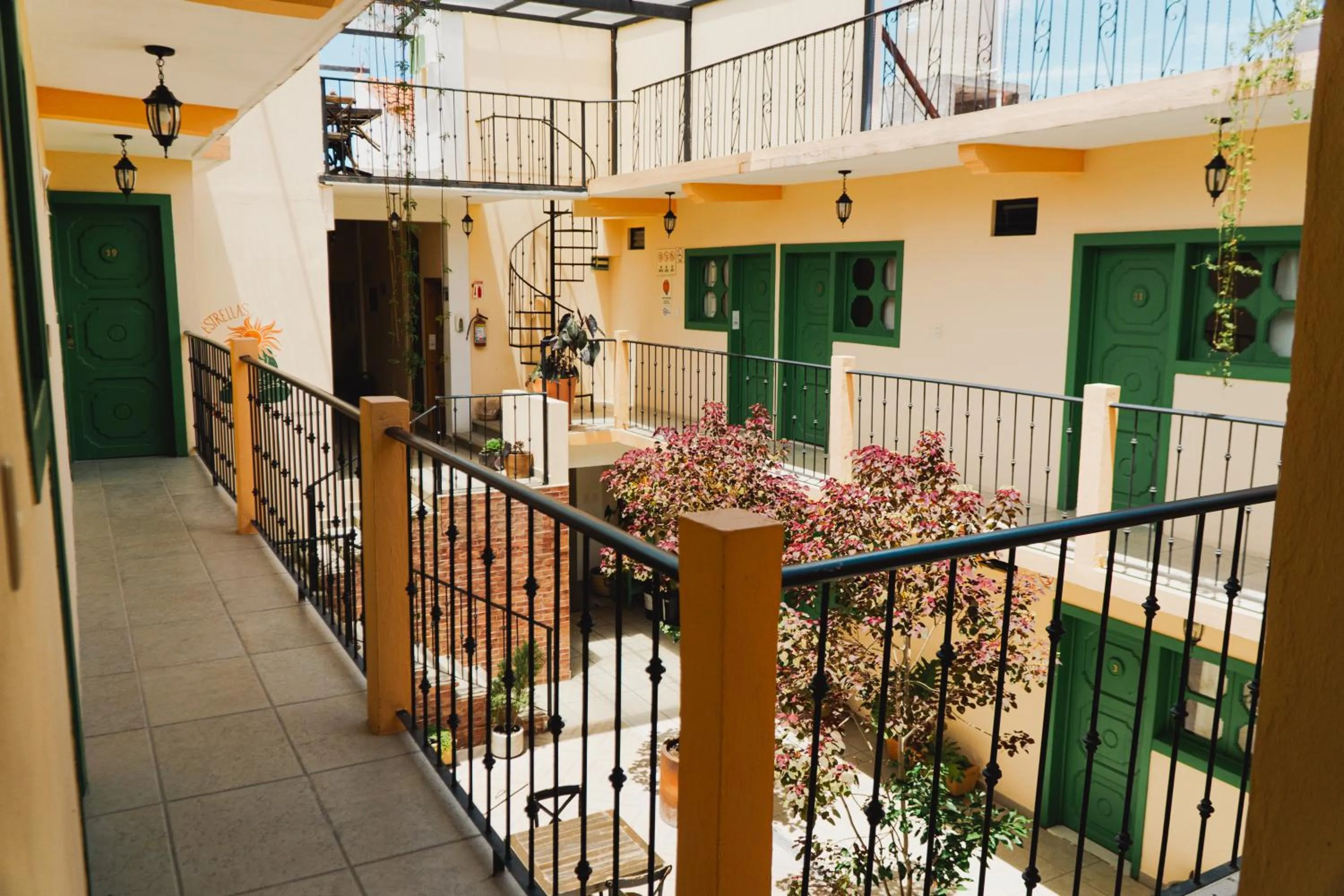 Balcony/Terrace in Hotel Cielo y Selva, San Cristobal de las Casas