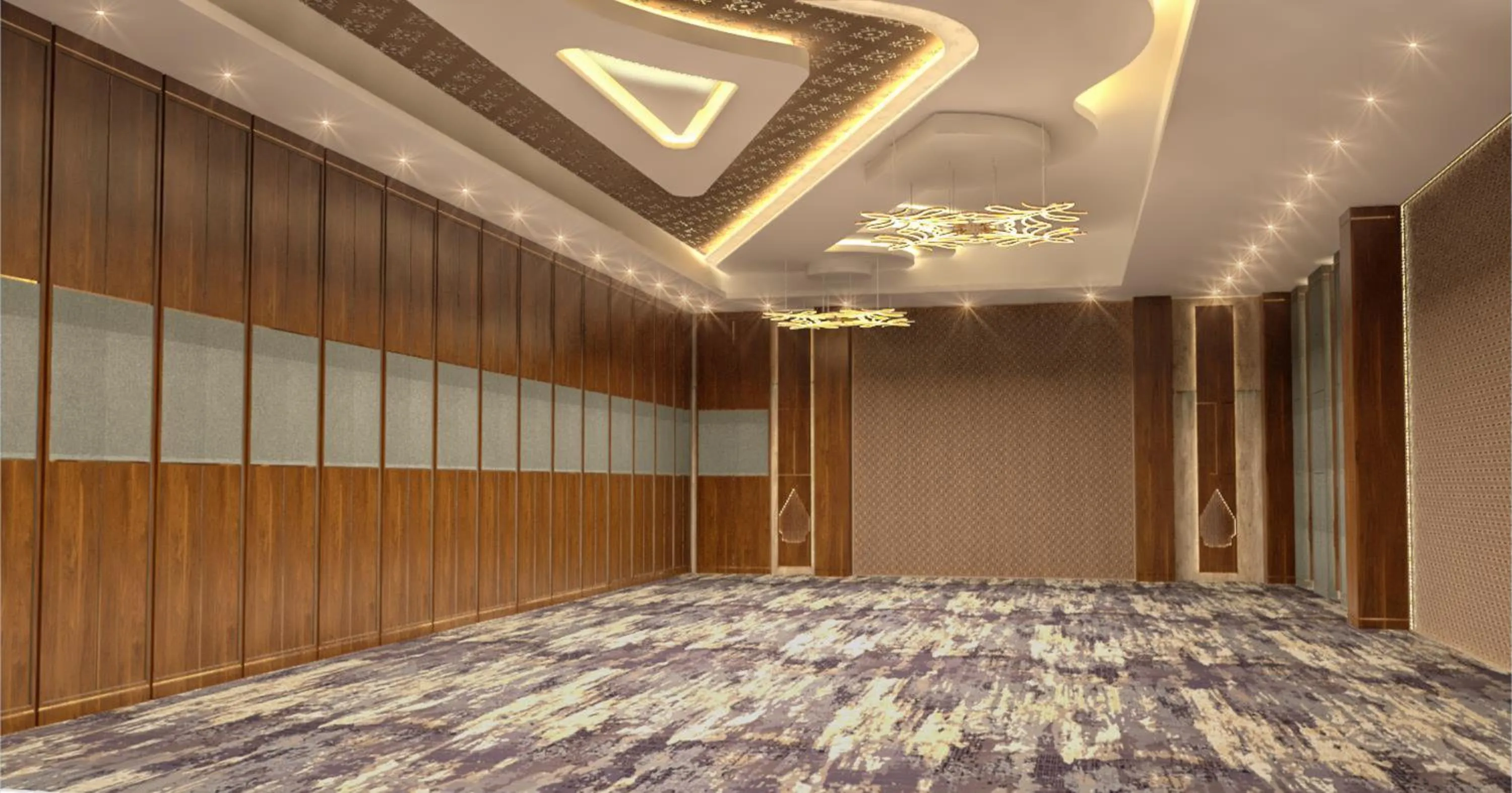 Bed in Hotel Santika Gunungkidul