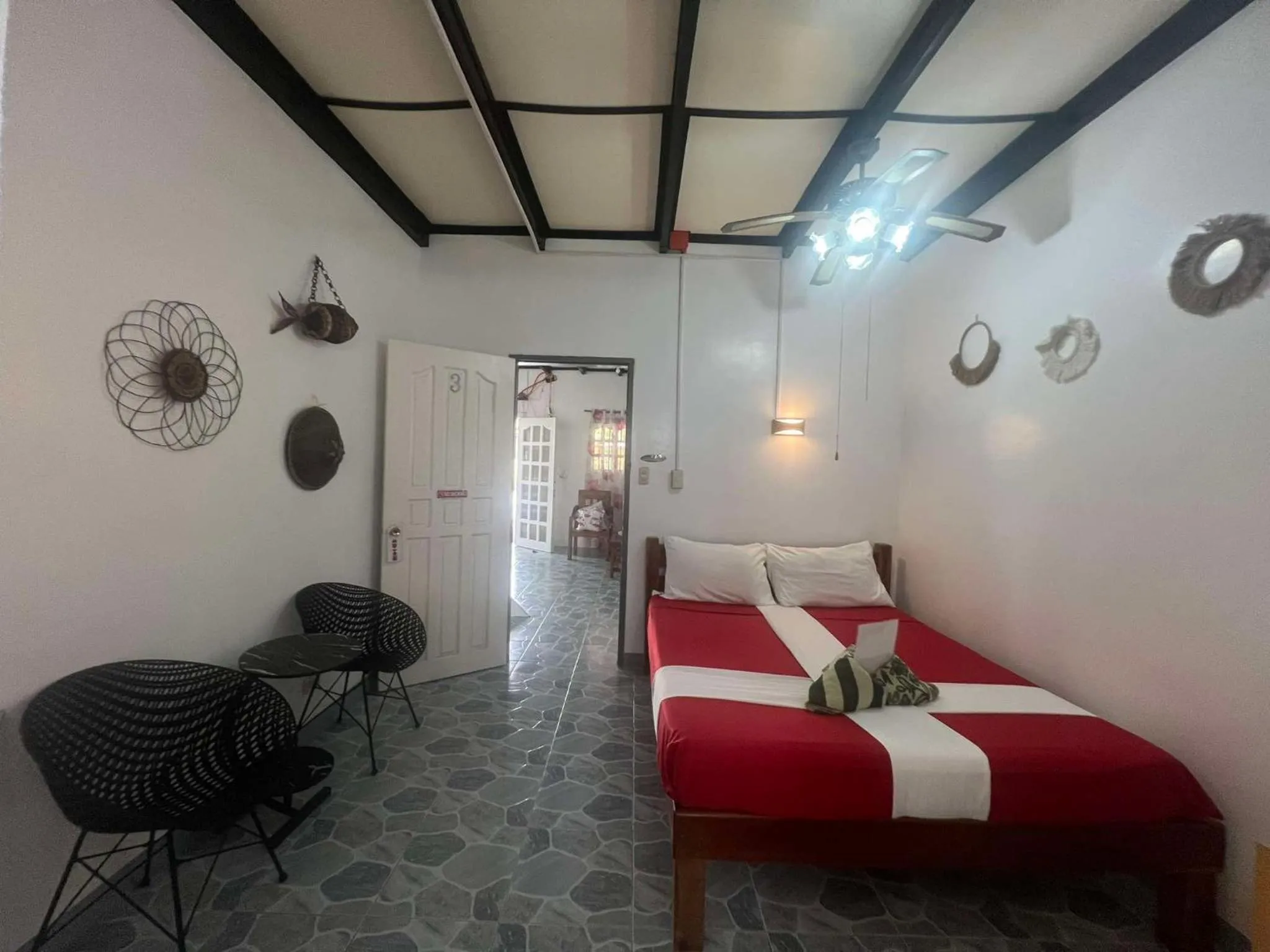 Bed in Ice Bear Bar & Tourist Inn