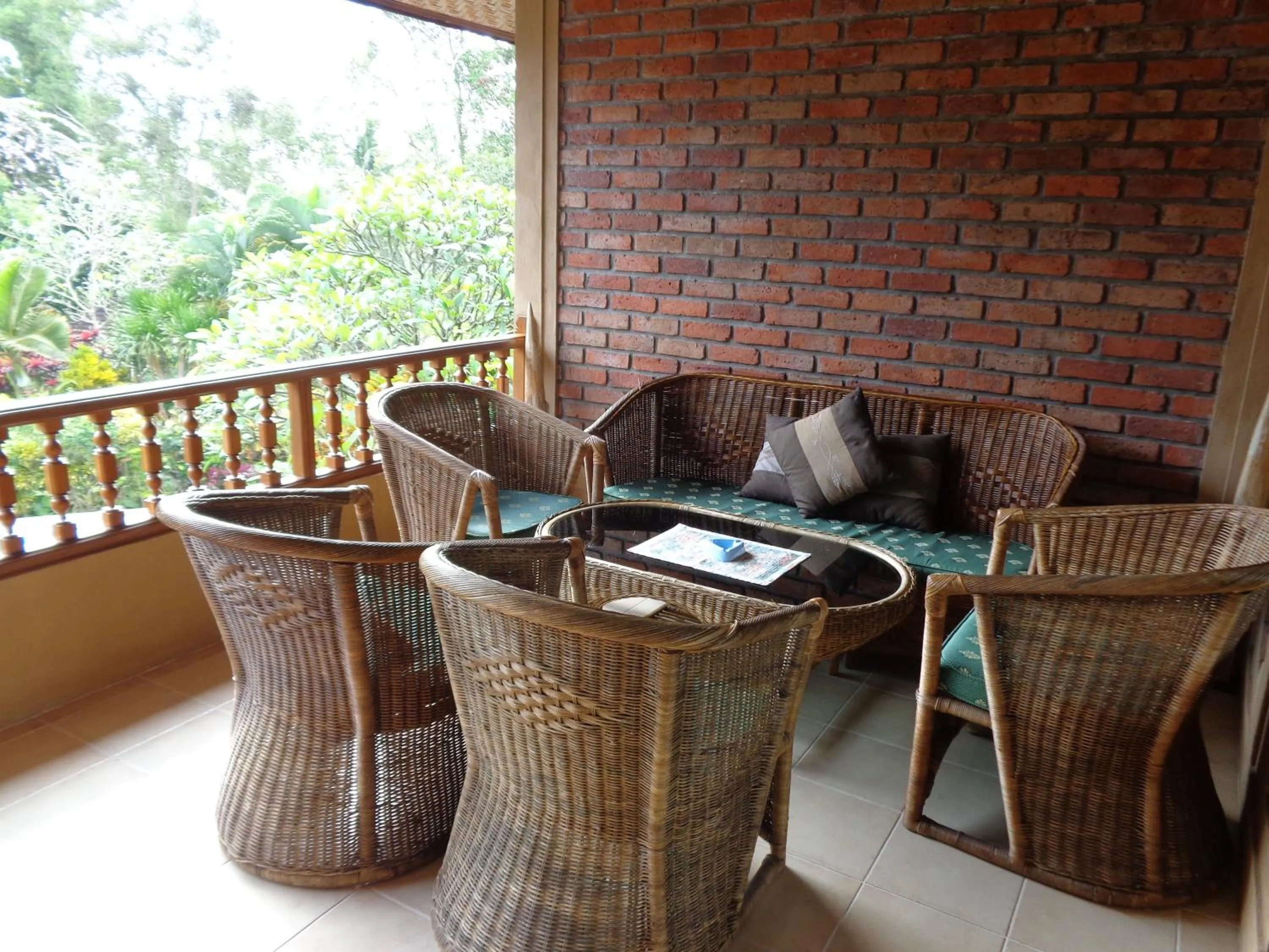 Balcony/Terrace in Klub Kokos Bungalows