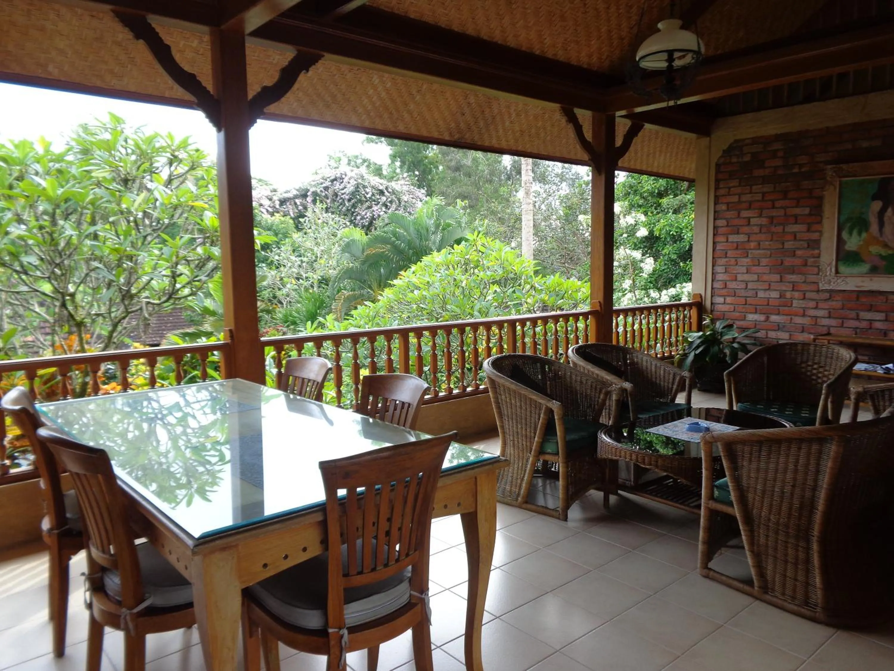 Balcony/Terrace in Klub Kokos Bungalows