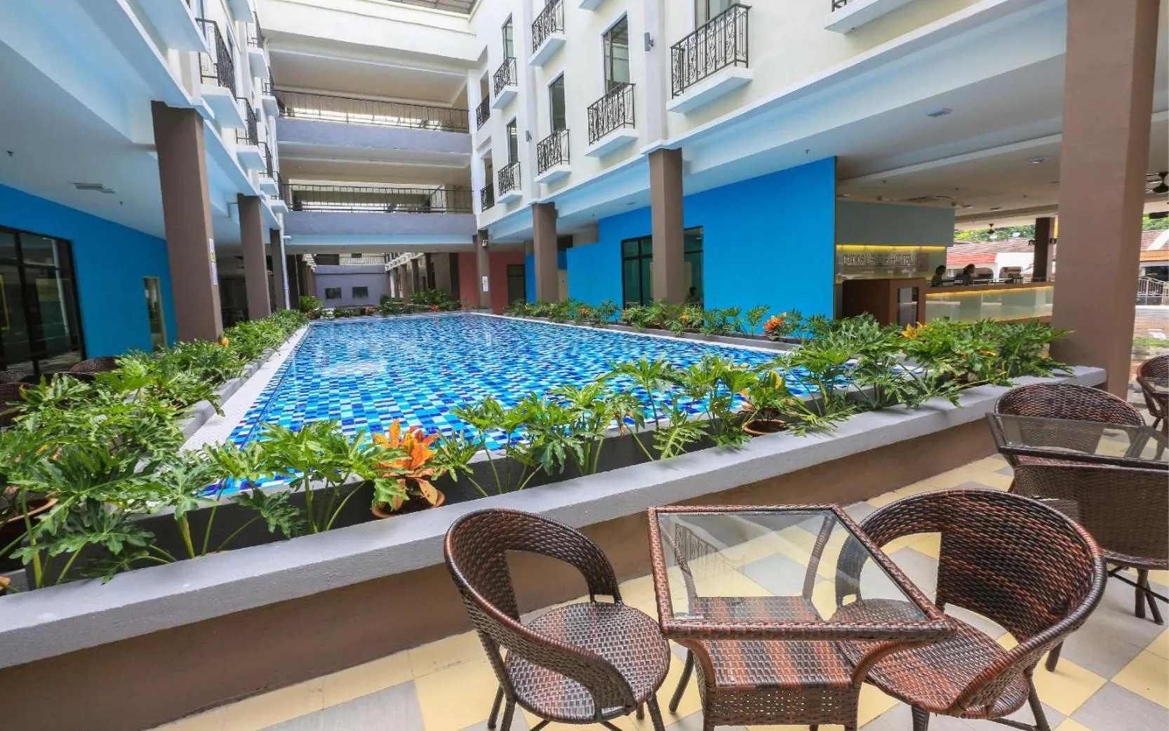 Facade/entrance in Temasek Hotel