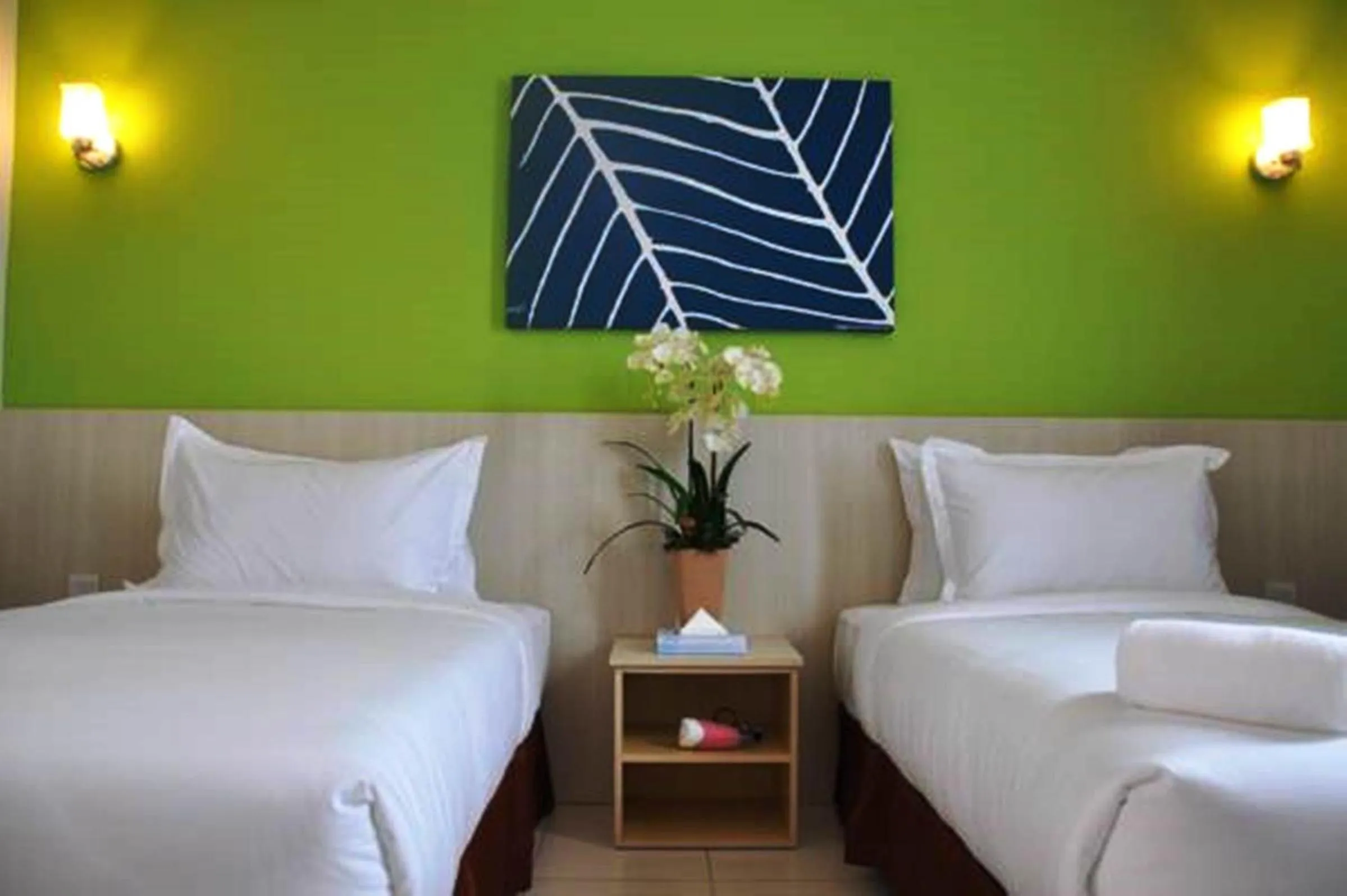 Bed in Temasek Hotel