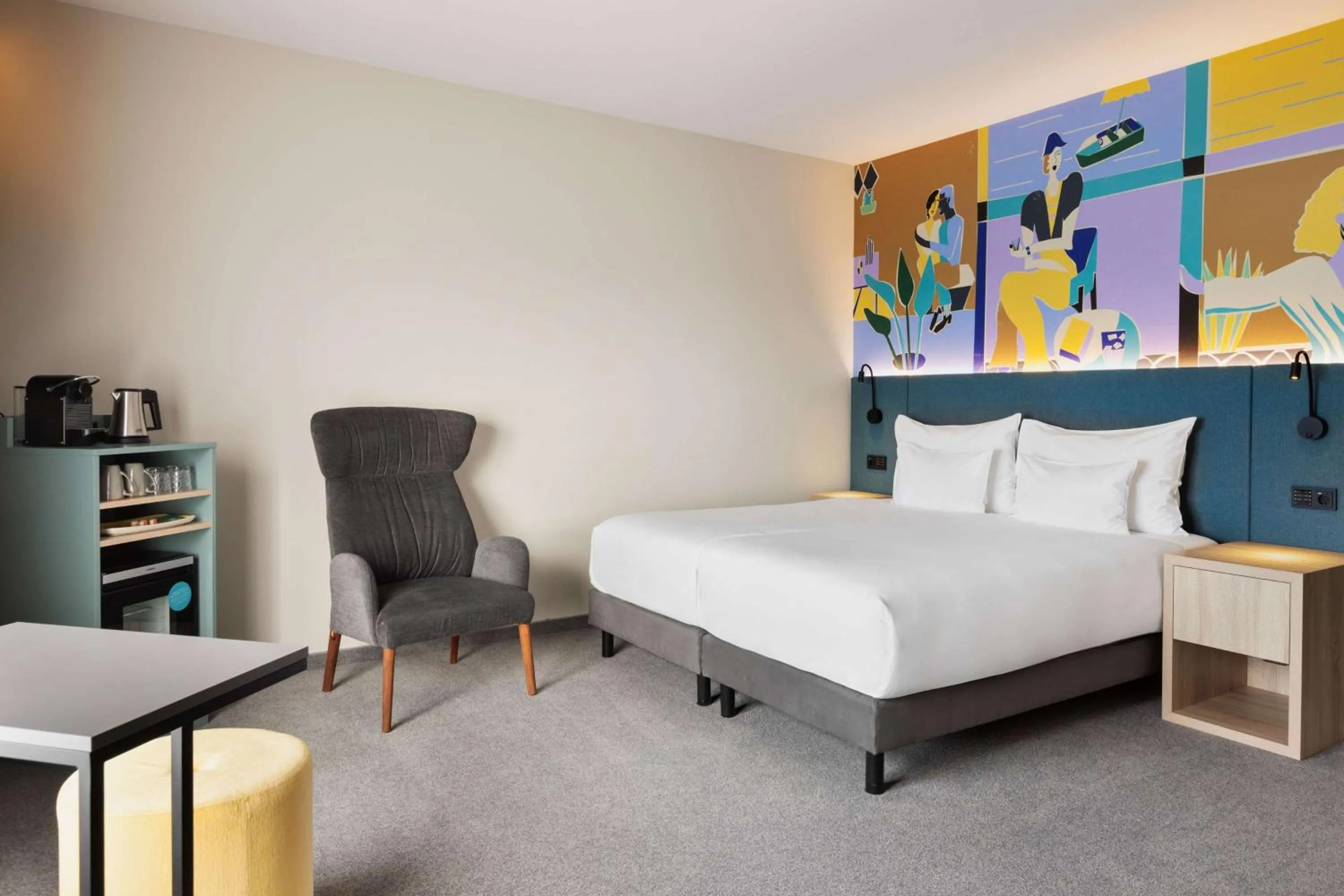 Bed in Spark by Hilton Vienna Donaustadt