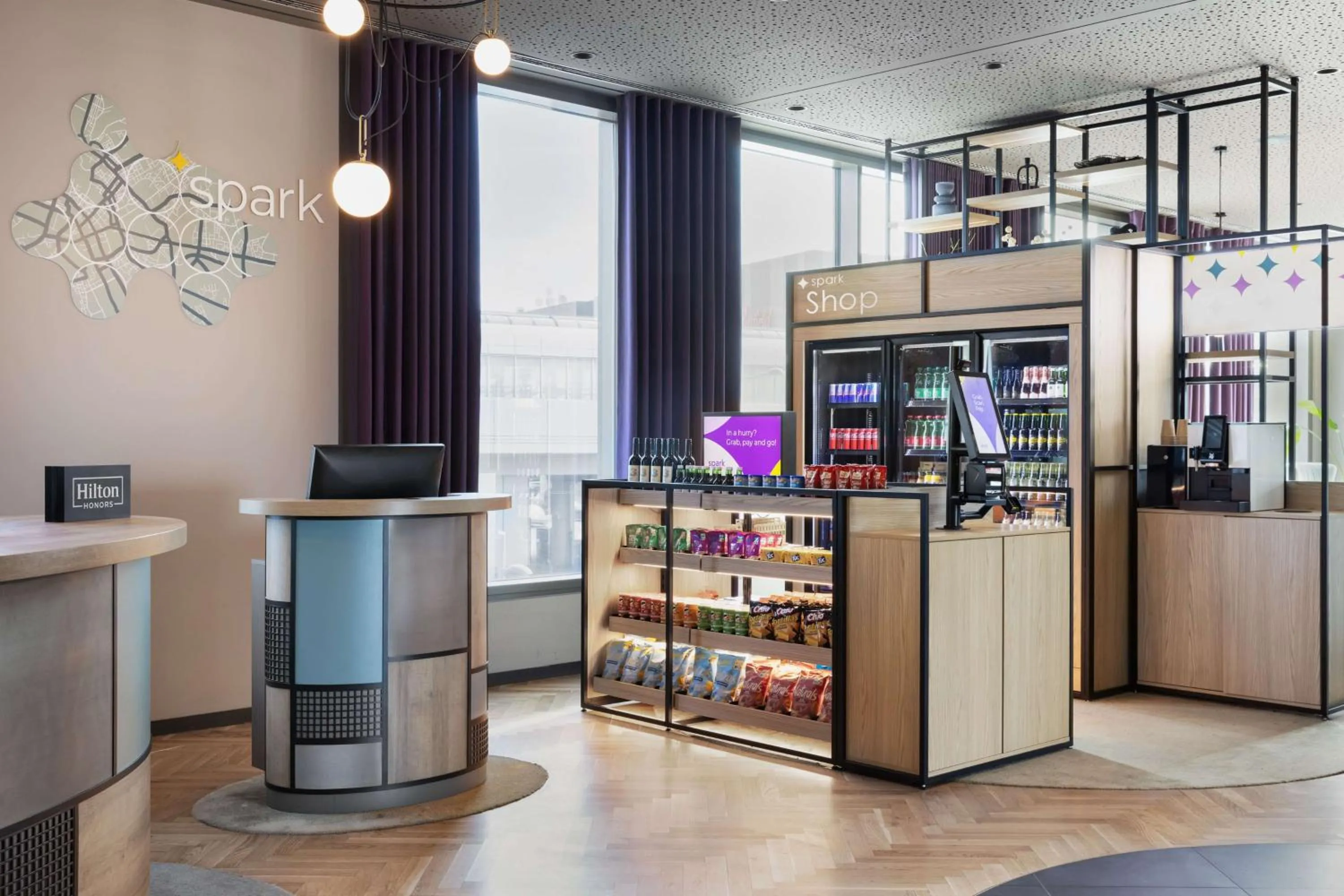 Restaurant/places to eat in Spark by Hilton Vienna Donaustadt