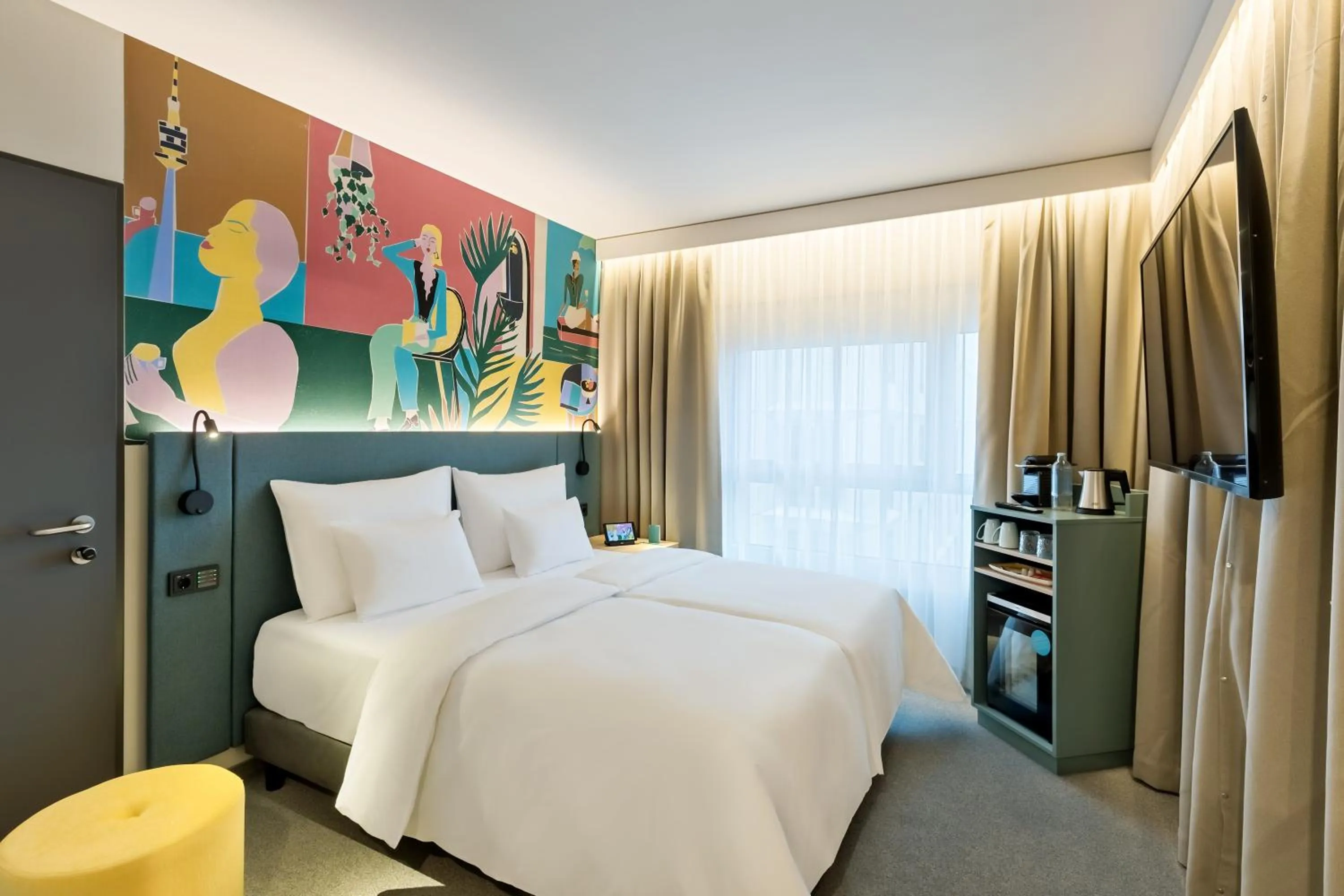 Bedroom, Bed in Spark by Hilton Vienna Donaustadt